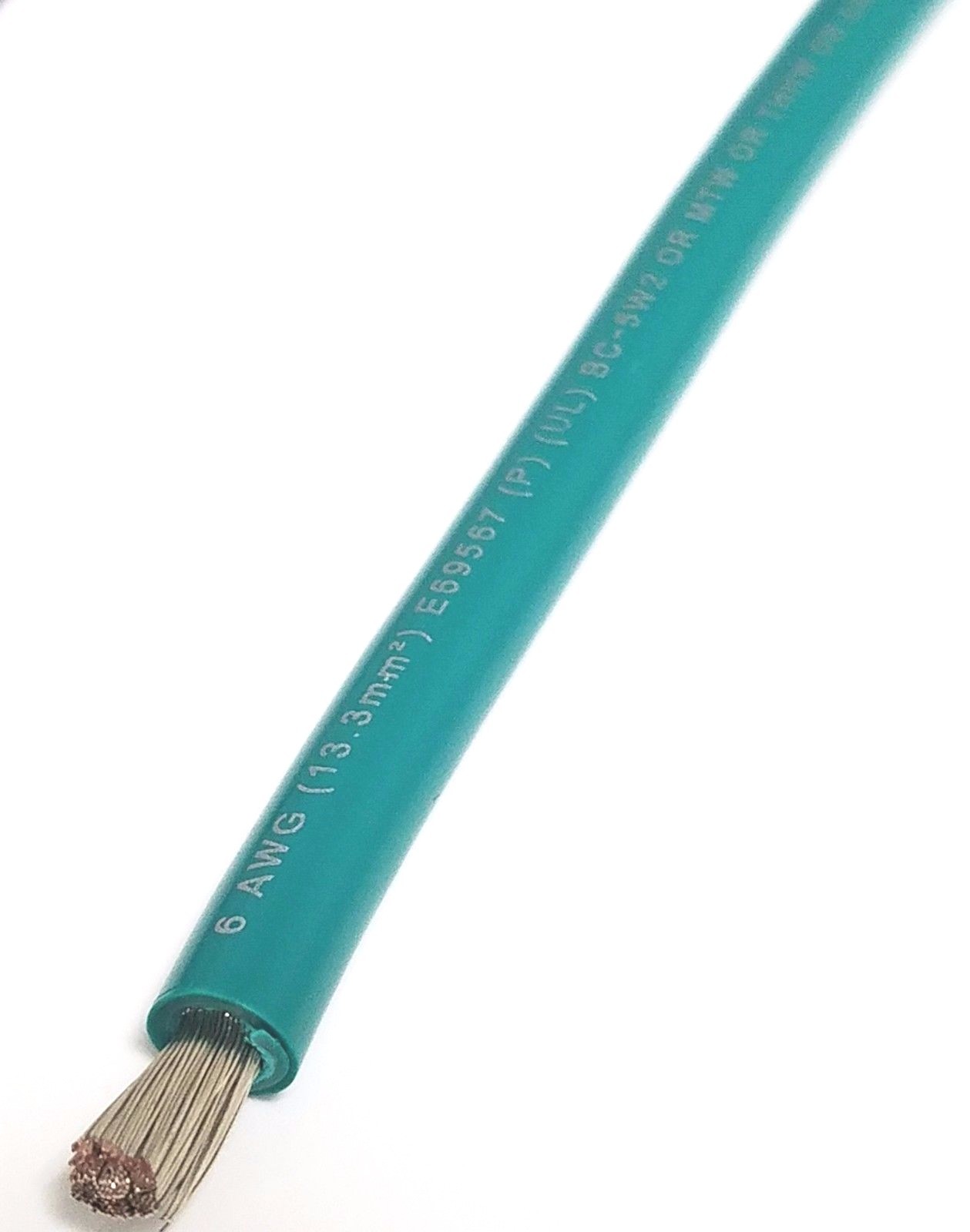 6 AWG GAUGE MARINE TINNED COPPER BC-5W2 BATTERY CABLE BOAT WIRE Made in USA