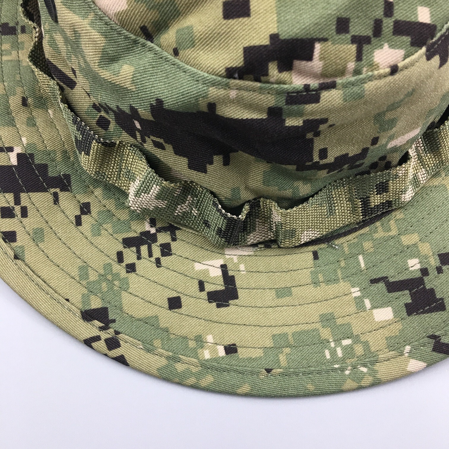 NEW US NAVY NWU Type III AOR2 Woodland Boonie Hat SUN COVER size XL X-large