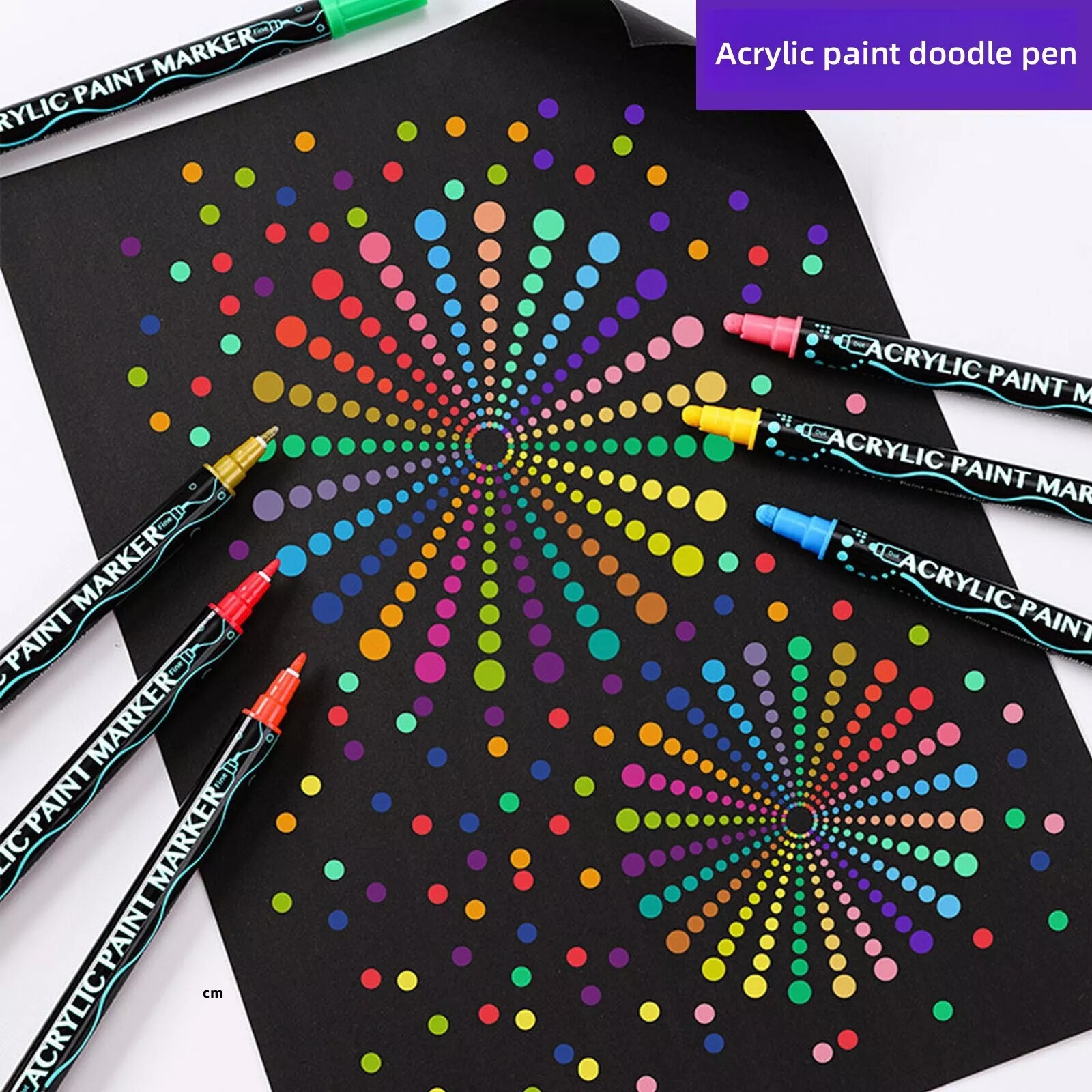 26 Waterproof Permanent Paint Marker Pen Car Tyre Tire Tread Rubber Wood Metal