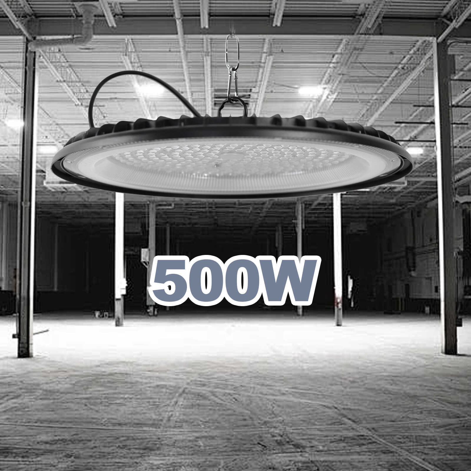 10 Pack 500W UFO LED High Bay Light Industrial Factory Warehouse Shop Commercial