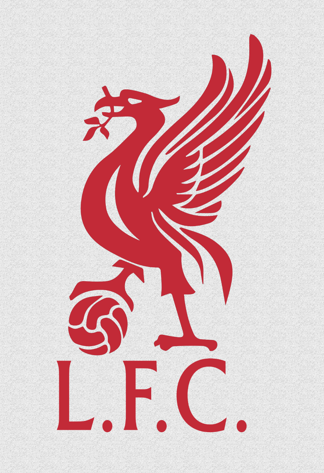 Liverpool FC With Ball Decal Stickers ( more colors available)