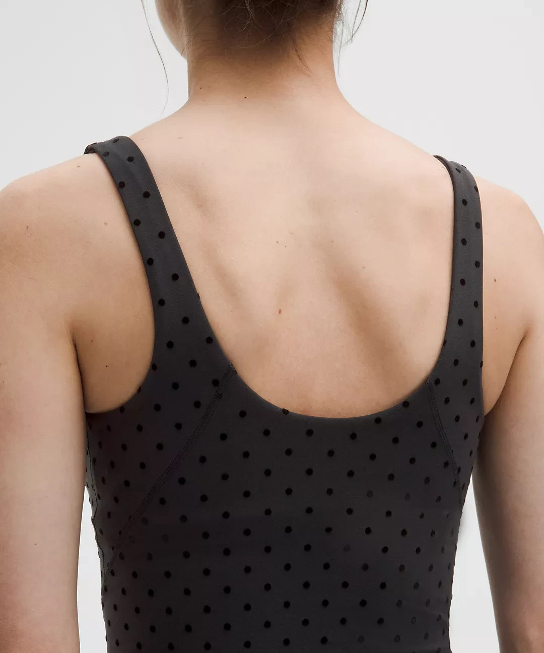 LULULEMON ALIGN TANK TOP~POLKA DOT FLOCKED BLACK~ 2 4 6 8 10 12 14~NWT