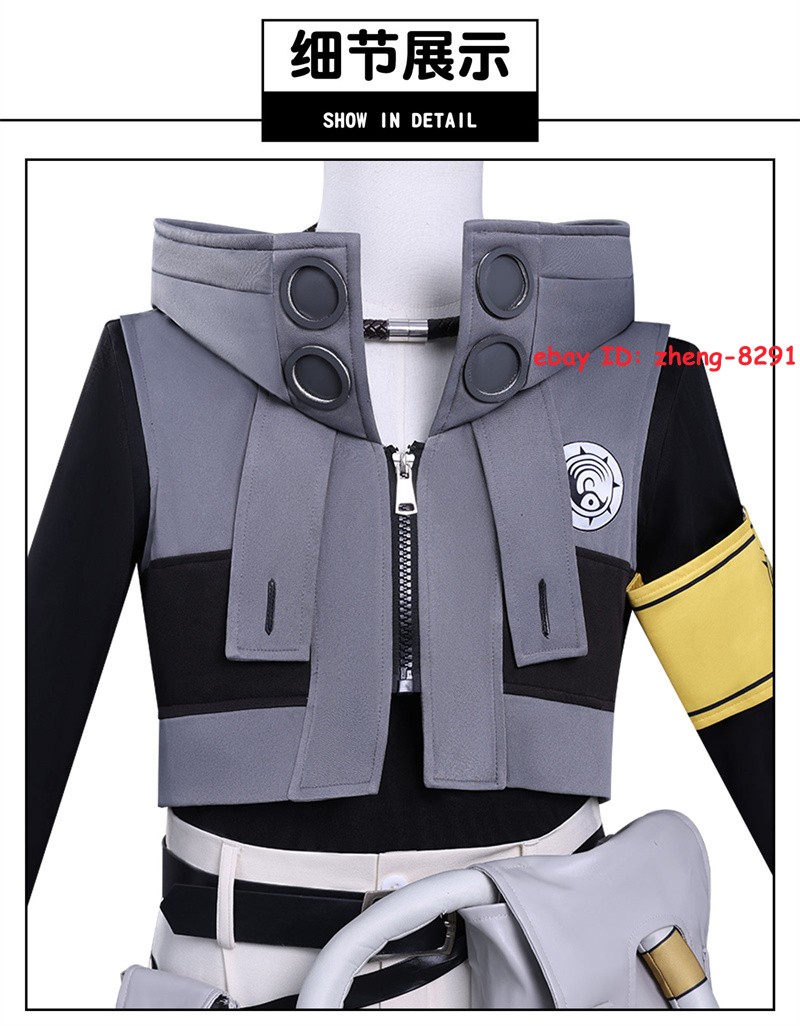 GACHIAKUTA Rudo Halloween Costume Outfit Cosplay Full Set Anime Men's Uniform