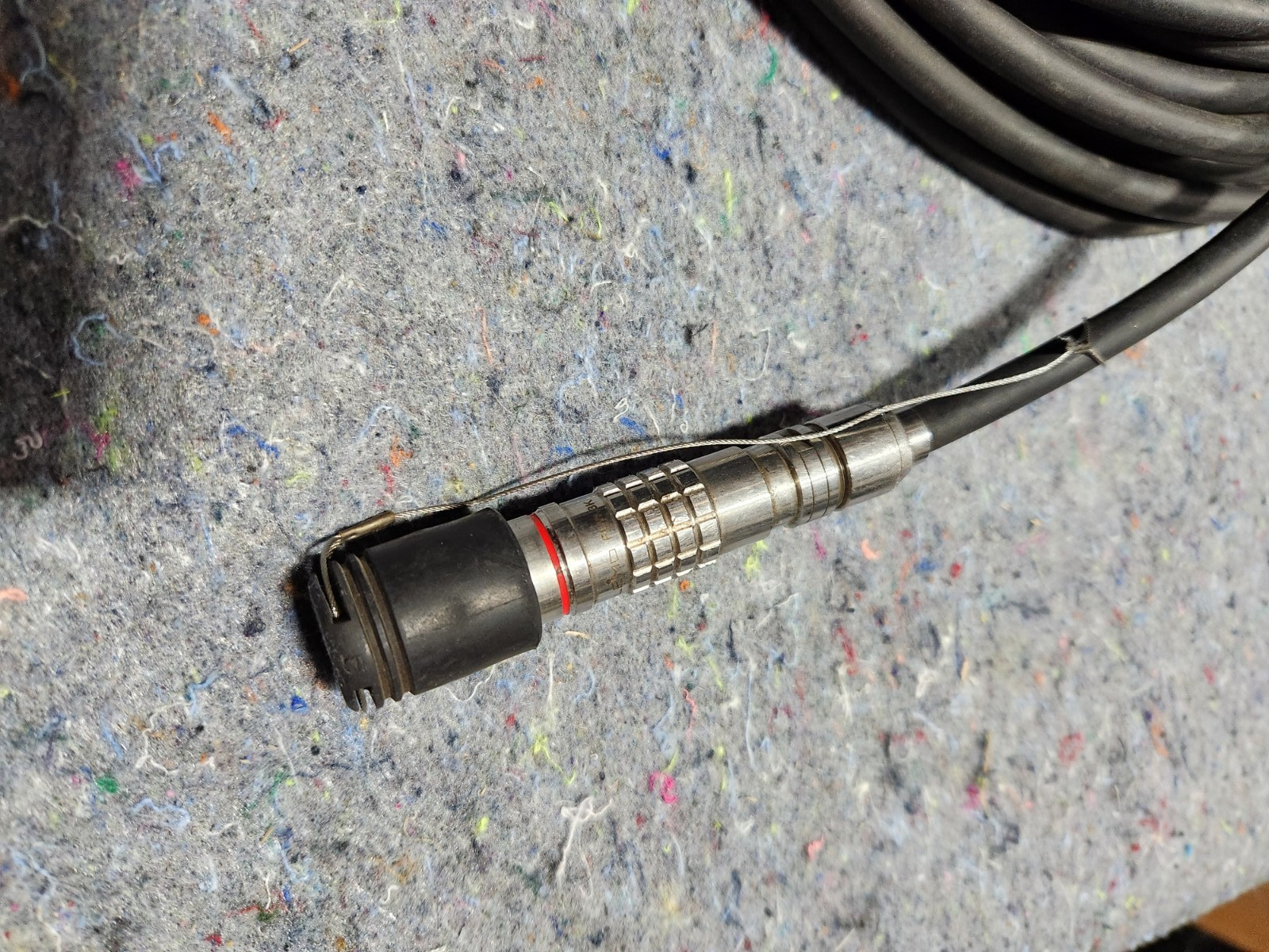 100' GEPCO HDC920 SMPTE 311M LEMO PUW/FUW High Def Camera Hybrid SM Fiber Cable