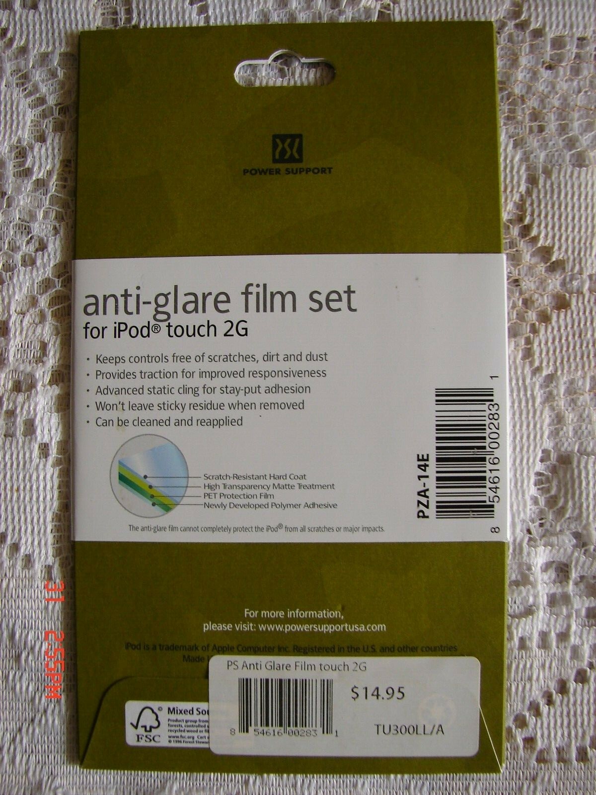 NEW, ANTI-GLARE FILM SET FOR ANY PORTABLE DEVICE WITH A SCREEN