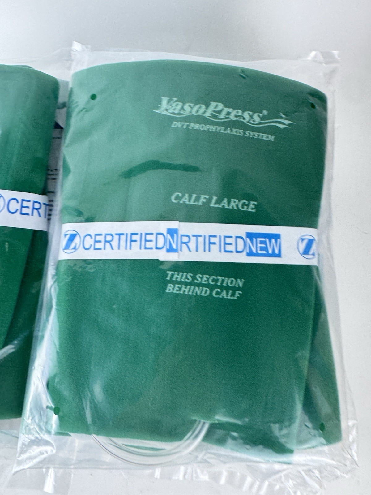 VasoPress DVT Calf Green Garment Large Lot of 10 pairs Brand New VP501MG