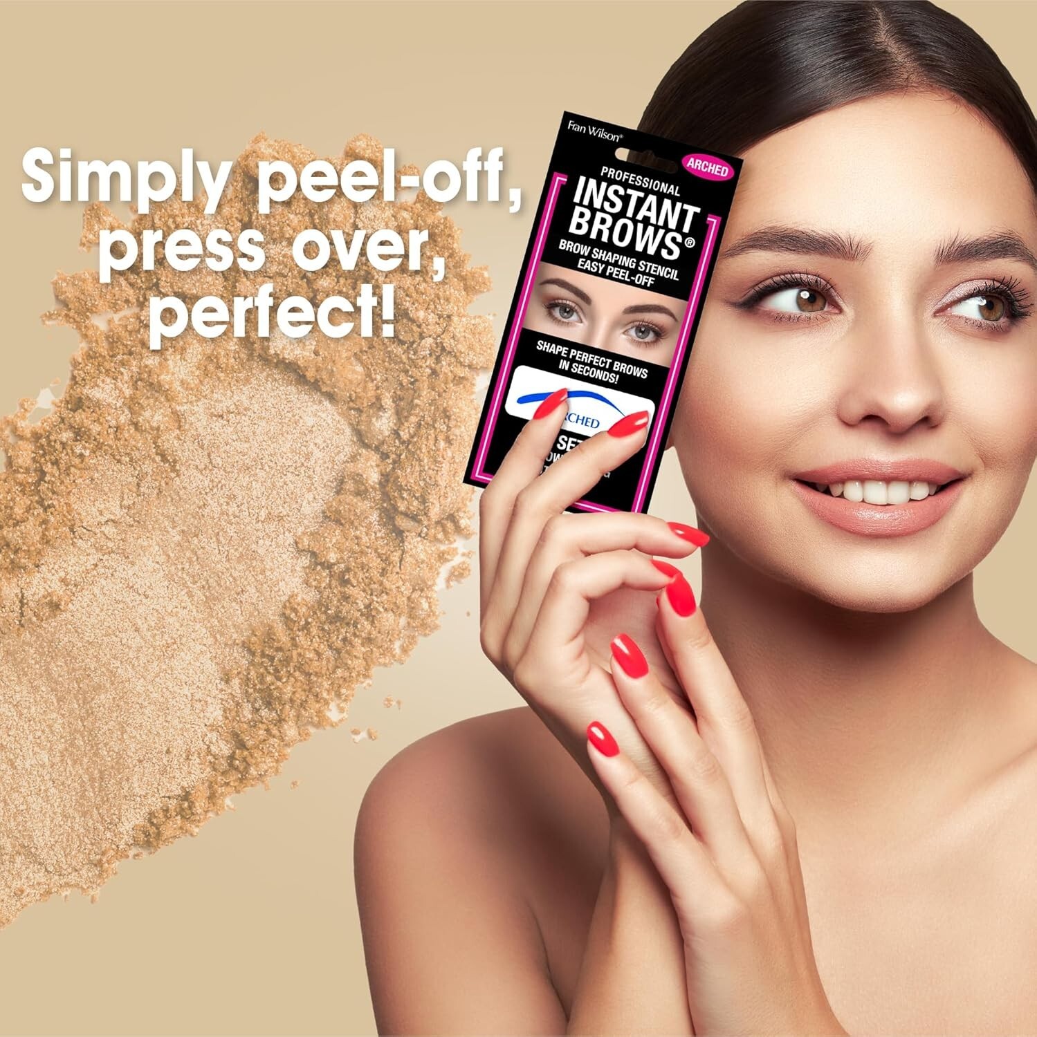 Fran Wilson Instant Brows Makeup Tool: For Perfectly Shaped Brows