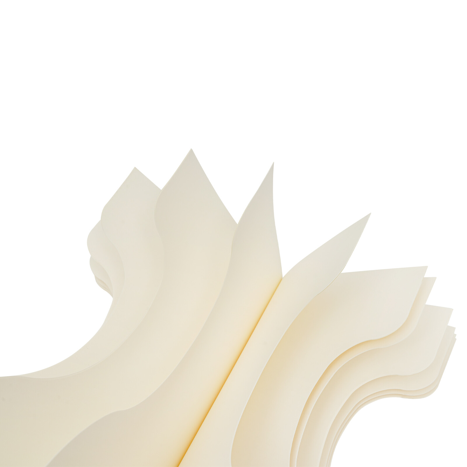 3pcs Foldable Cardboard Centerpiece Display Vase-shape Display for Wedding Party