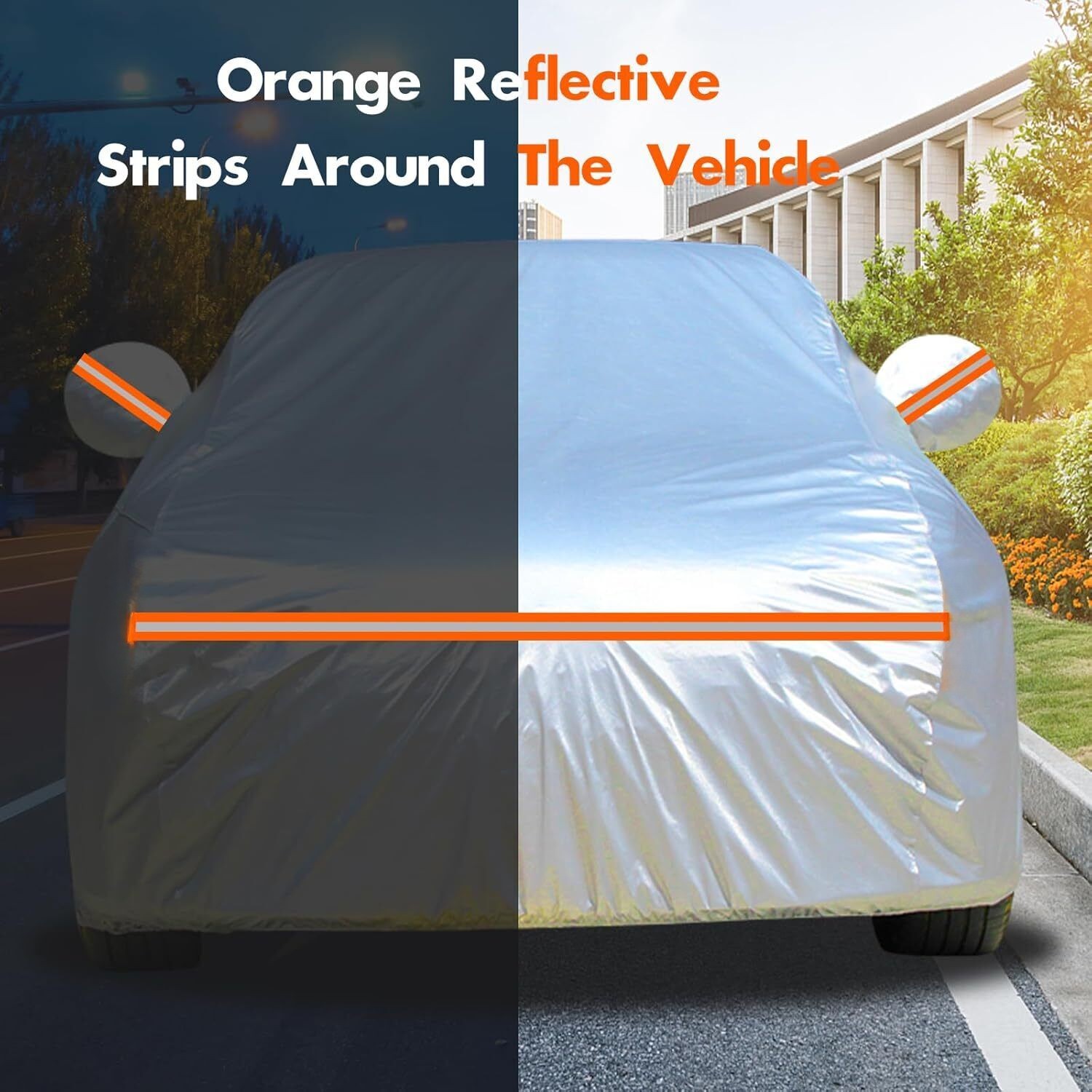 Universal 210 inch Waterproof Pickup Truck Car Cover All Weather Protection