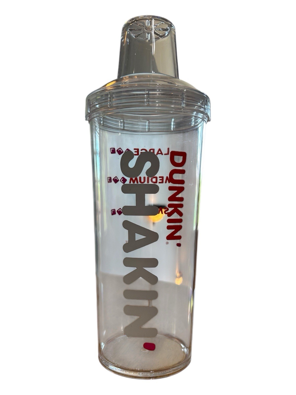 Limited Edition SABRINA Carpenter & Dunkin Donuts Shakin' Espresso Shaker w/ Lid