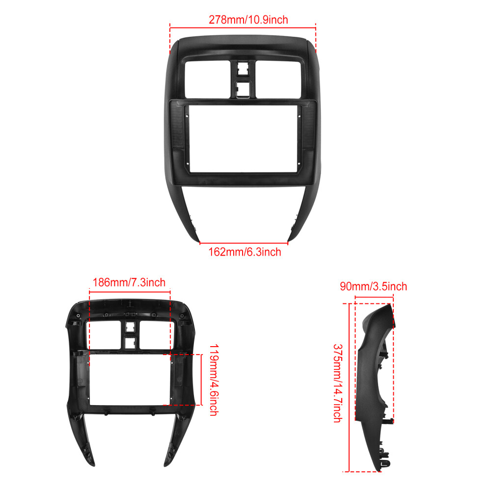 For 2015-2019 Nissan Versa Sedan Apple Carplay Android 15.0 Car Radio Stereo GPS