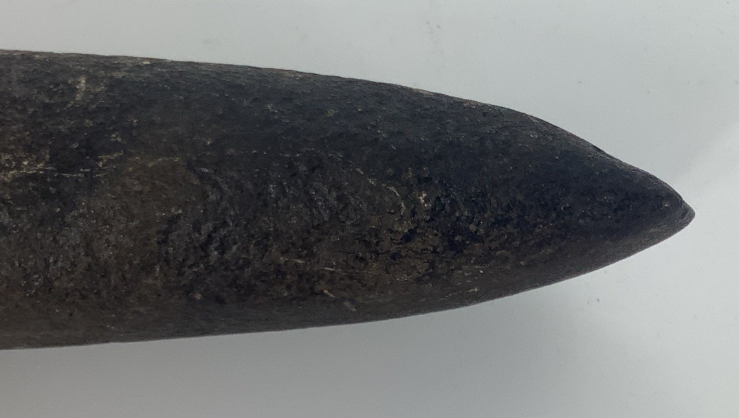 Vintage Native American Fully Shaped Stone Axe Head Artifact 7” X 2” X 1.25”