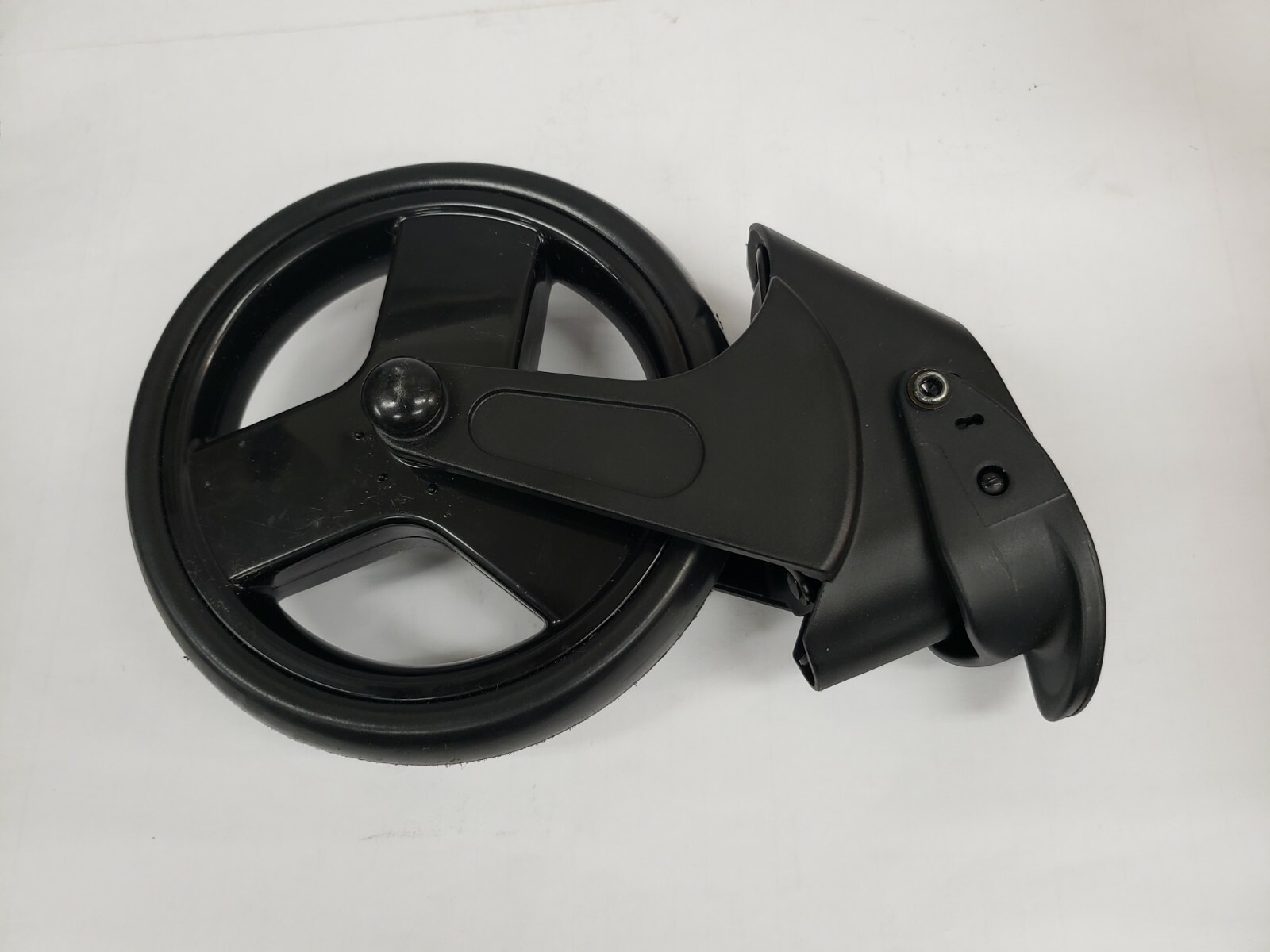 Unbranded 5-1/2" x 1" Plastic Locking Caster Wheel for 1-1/4" Splined Shaft