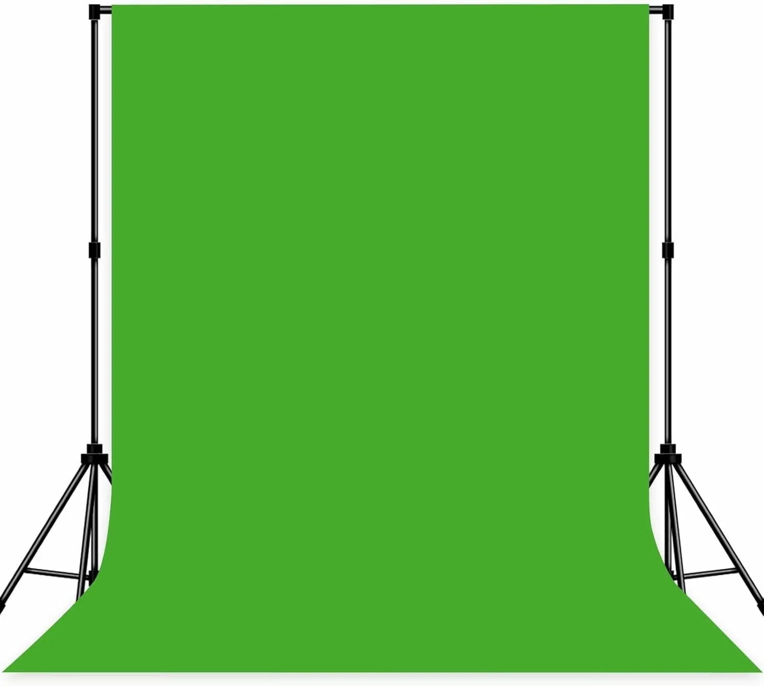 Green Screen Backdrop, 5 X 7Ft Greenscreen Background for Photoshoot, Small Gr