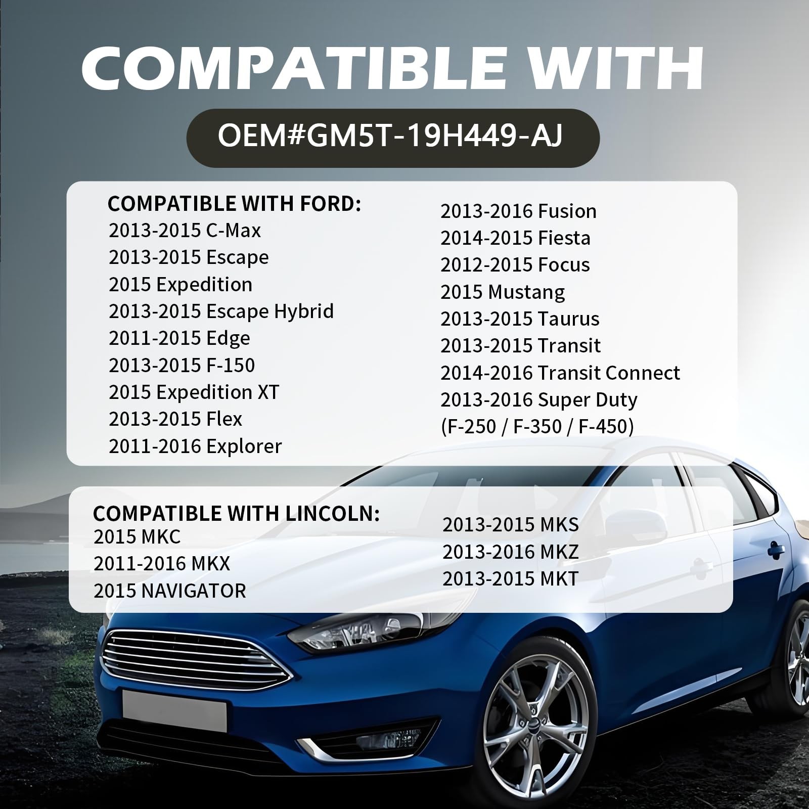 GM5T-19H449-AJ Navigation SD Card Sync 2 Ford Lincoln
