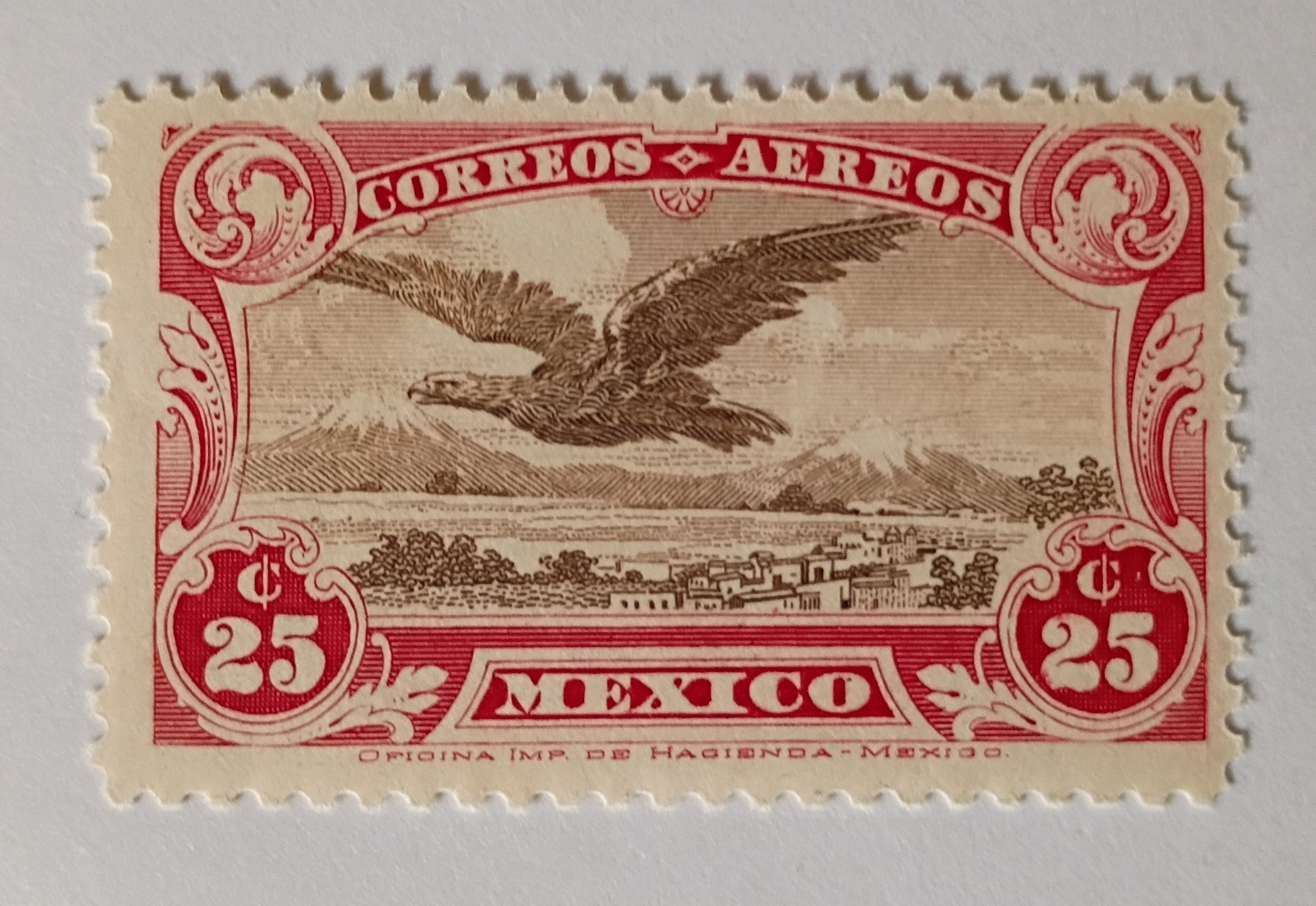 Mexico Airmail Stamp, 1928, sc#C3, Mint, NH, OG, VF/XF