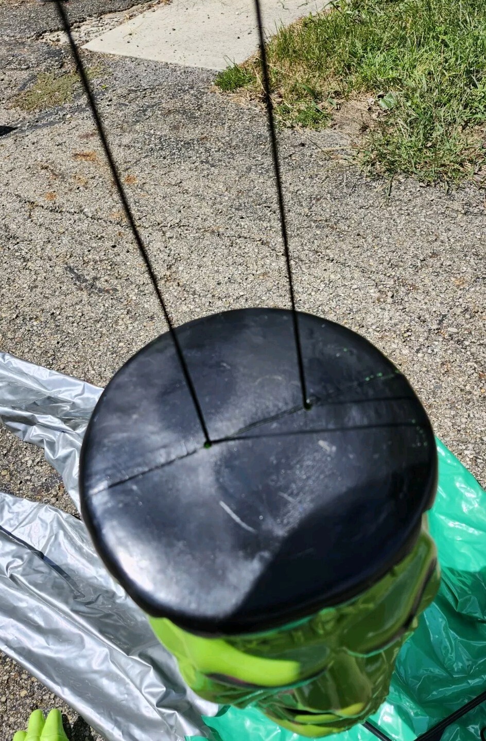 Rare Fun World 6 Foot Motion Activated Monster Frankenstein Halloween Decor READ