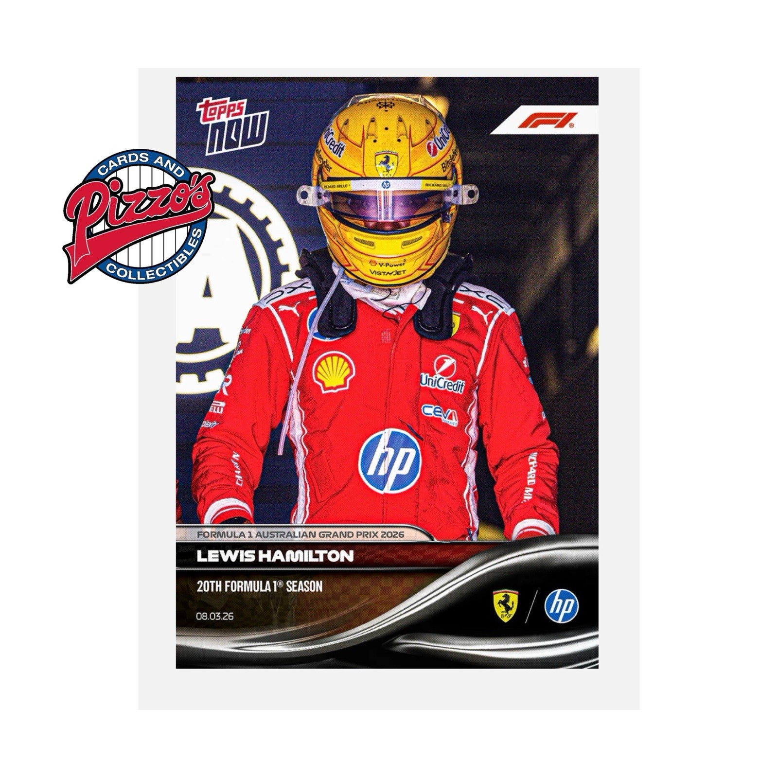 5-Card Bundle Australian GP 2026 Formula 1 Topps NOW Cards 12-16 Presale