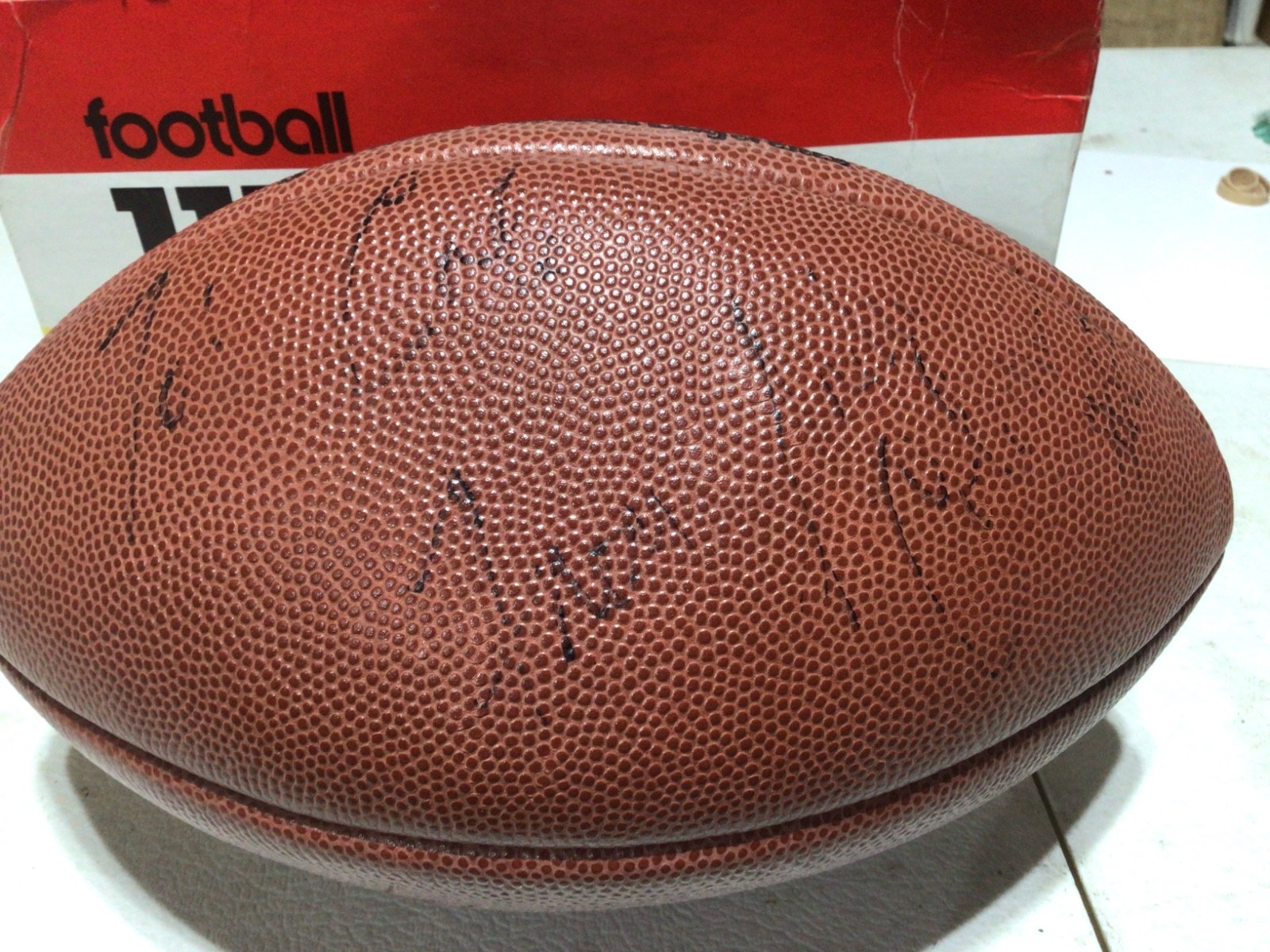 WILSON REPLICA SUPER BOWL 29 XXIX FOOTBALL IN ORIGINAL BOX POSSIBLY AUTOGRAPHED