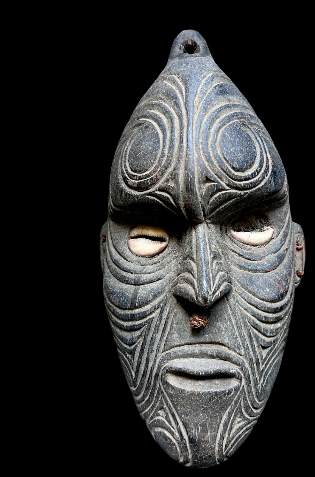 Striking Old Gable Mask - Middle Sepik Papua New Guinea 1950's