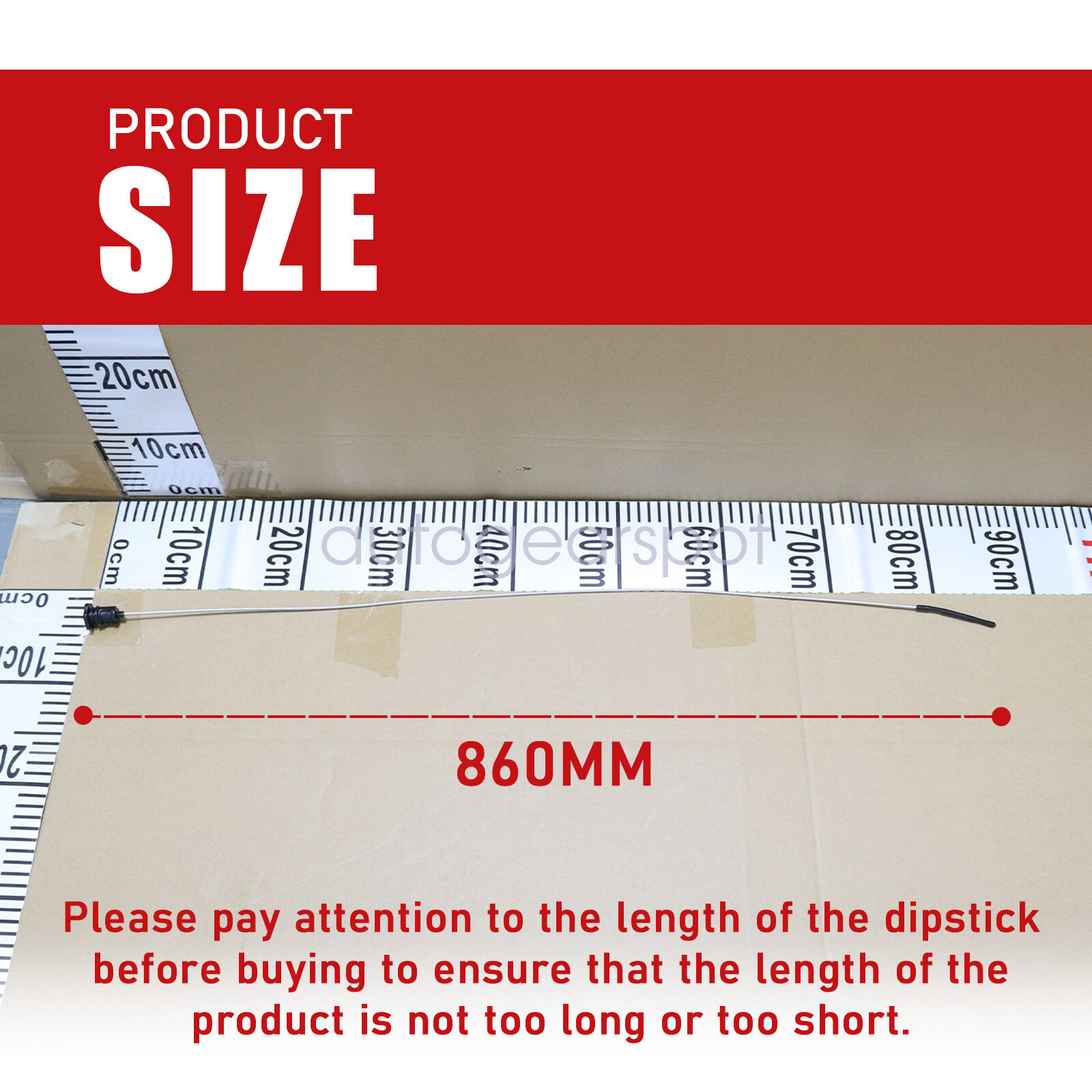 04591959AA For Chrysler For Dodge For Jeep For Ram Transmission Fluid Dipstick