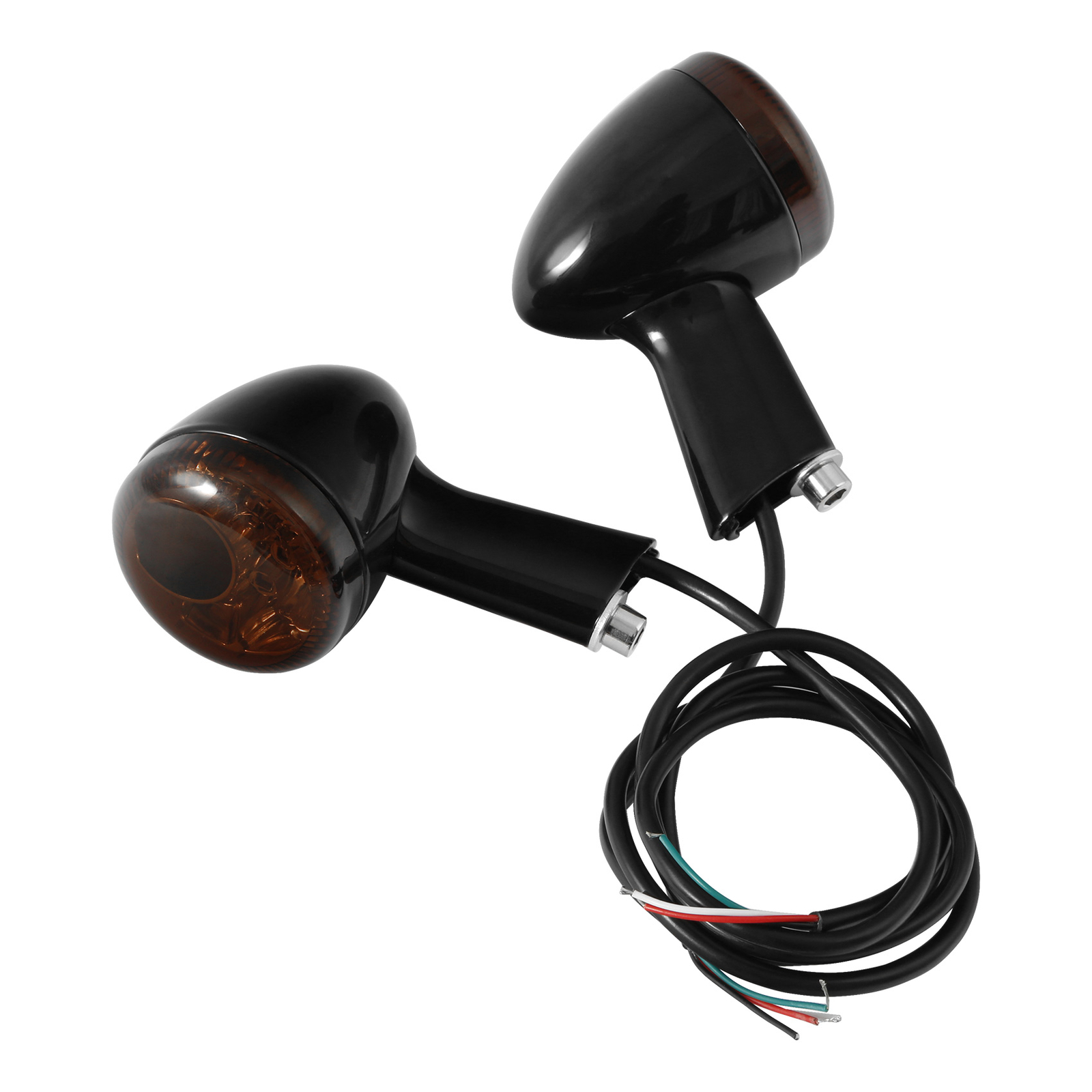 Rear Turn Signals LED Amber Light Fit For Harley Sportster XL 883 1200 1992-2022