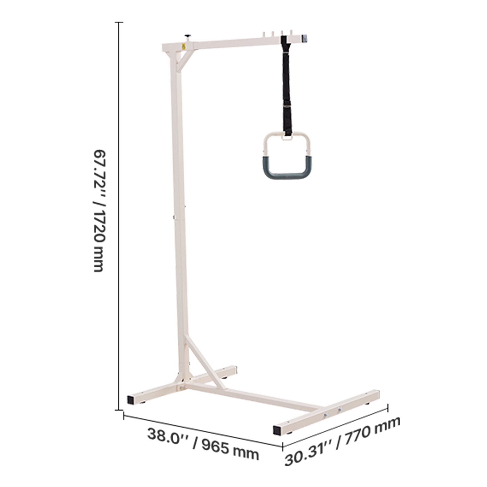 Trapeze Bar for Bed Mobility 250 LBS Capacity Free Standing Trapeze Bar