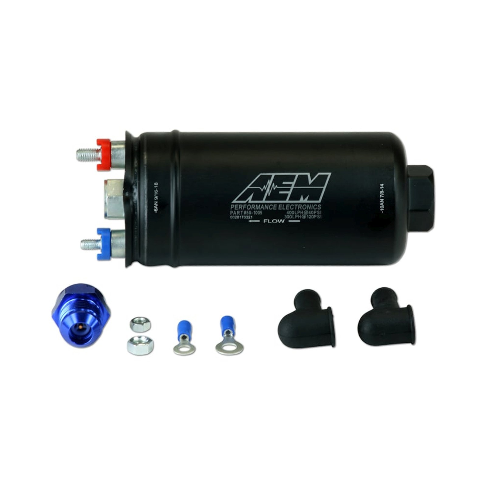 AEM 50-1005 Inline High Flow Fuel Pump 400LPH