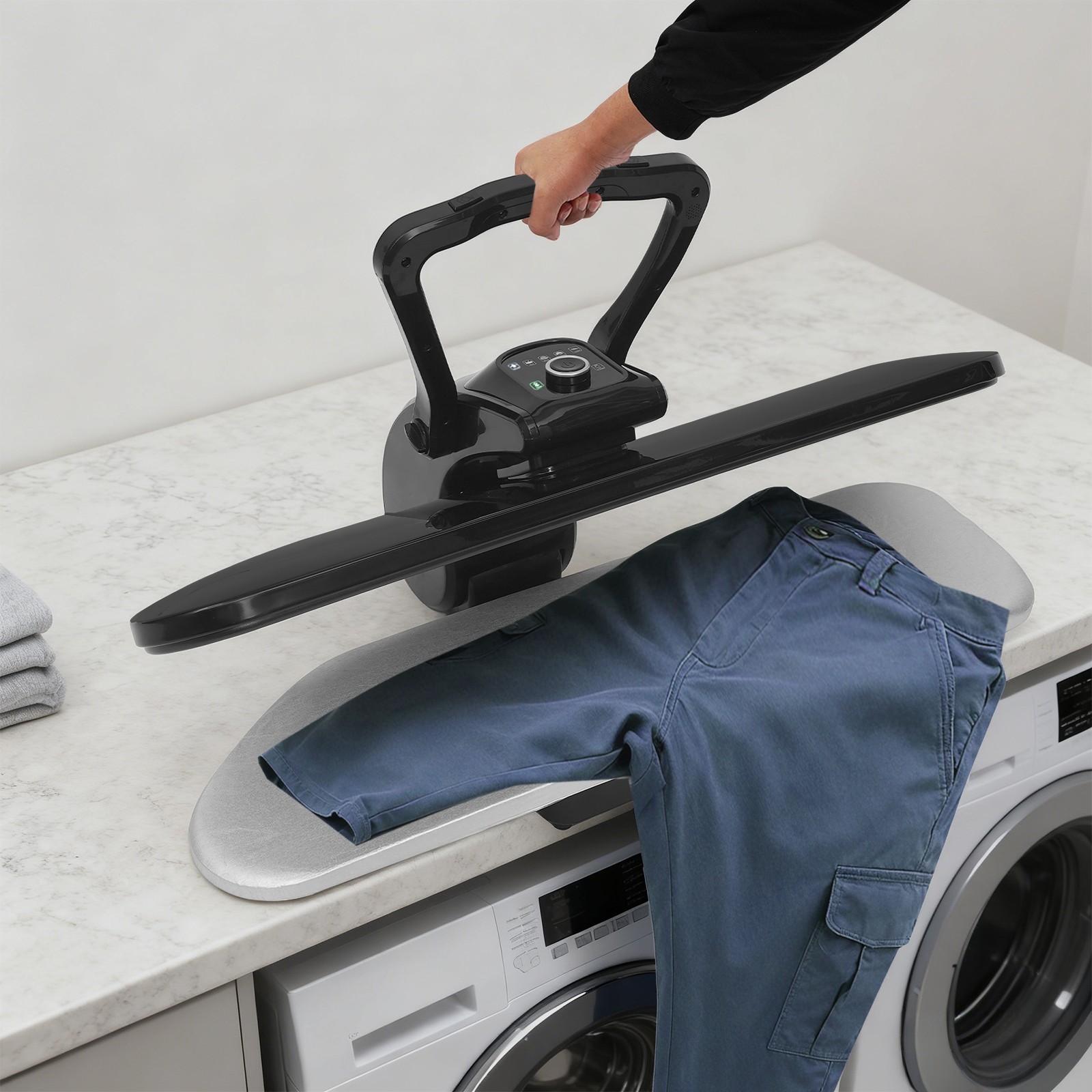 36 Inch Professional Steam Iron Press Fabric Steam Press Machine Iron 1600W