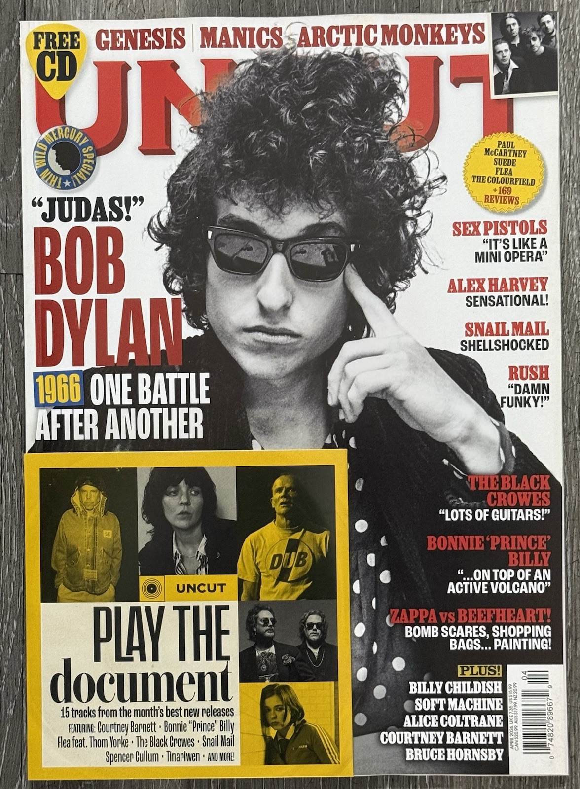 UNCUT MAGAZINE - UK - APRIL 2026 -BOB DYLAN - CD - BRAND NEW