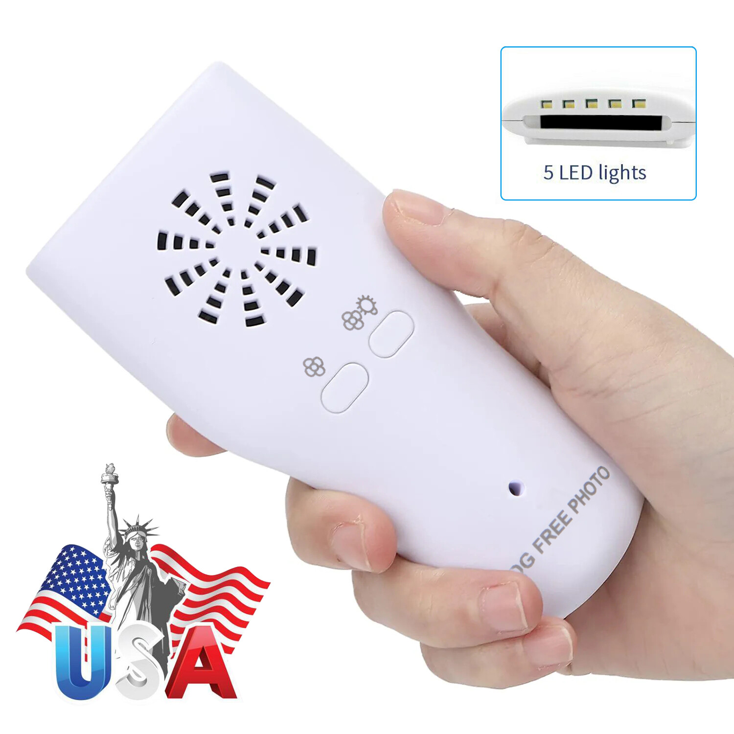 Dental Occlusal Mirror Fog Free LED Intra Oral Photo System 4 Mirror Anti-Fog ns