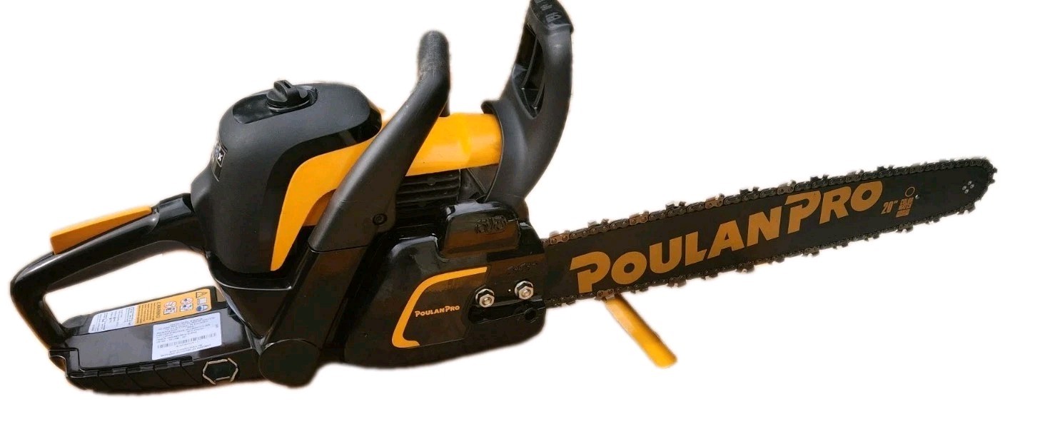 20" 50cc 2 Cycle Gas Chainsaw & Case POULAN PRO PR5020 Brand NEW