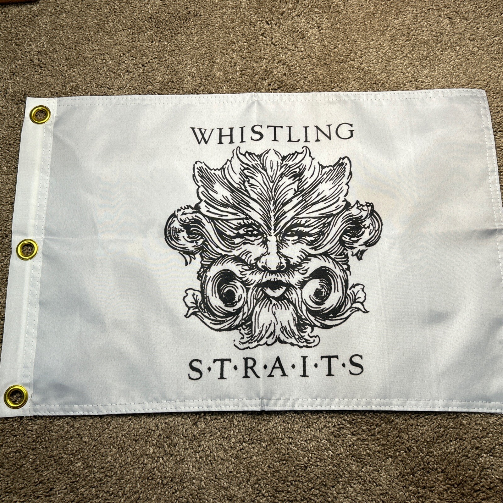 2004 PGA CHAMPIONSHIP AT WHISTLING STRAITS PIN FLAG W GROMMETS PGA TOUR