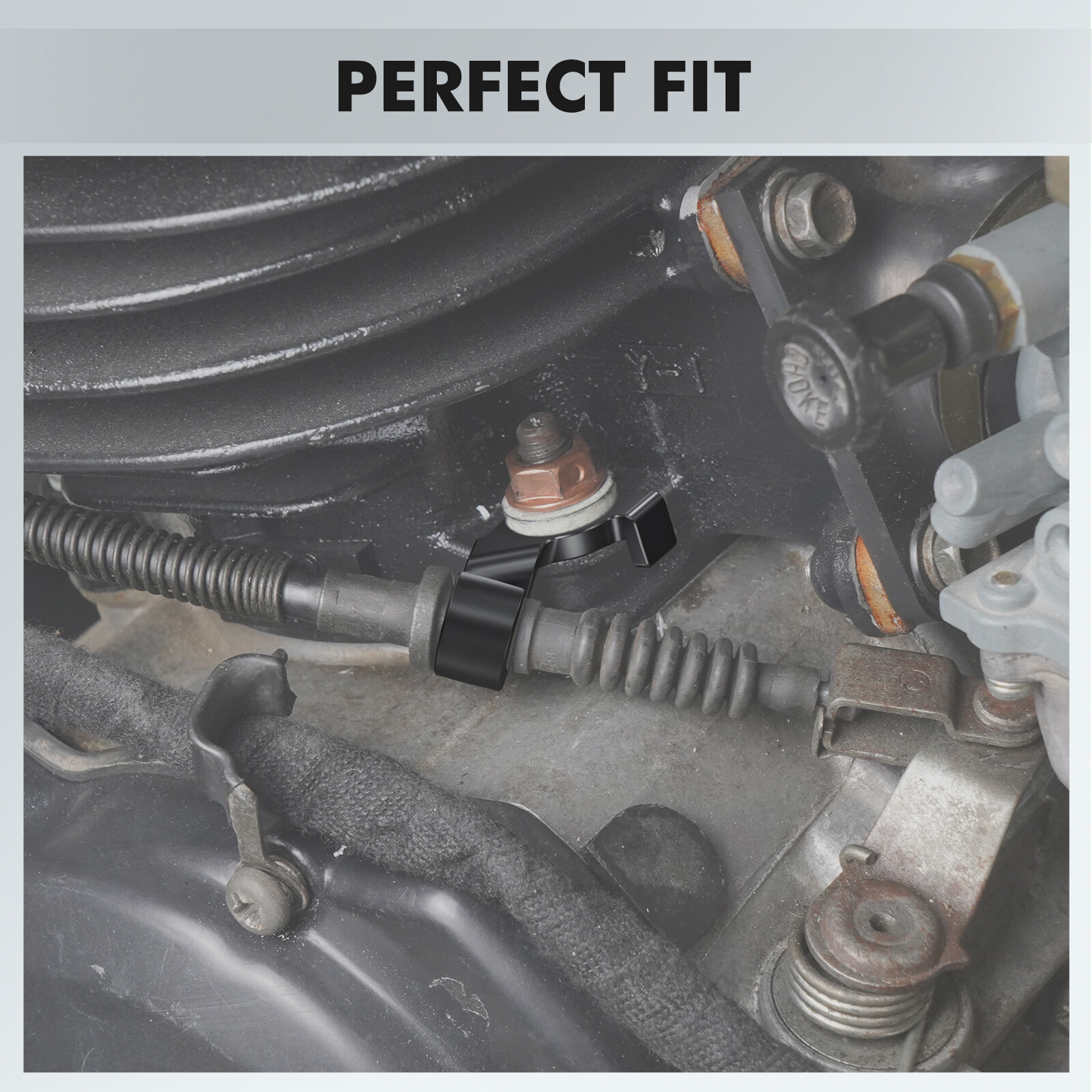 For Yamaha Blaster 200 YFS200 Clutch Cable Bracket Holder #10V-1131E-00 Black