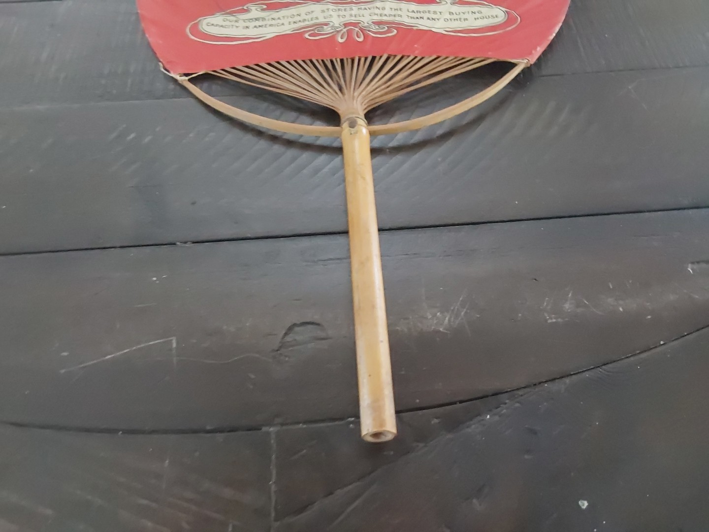 Henry Siegel 14th Street Store New York Advertising Hand Fan