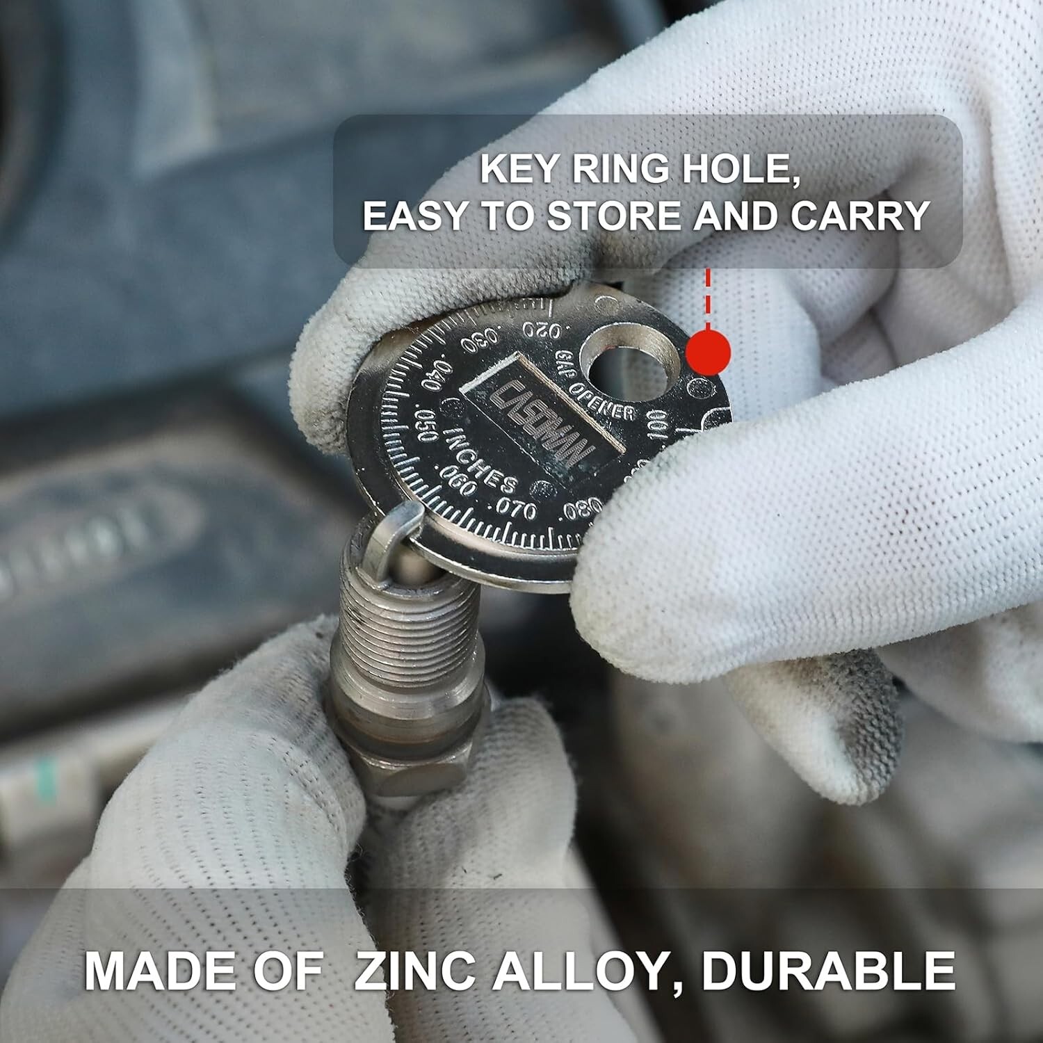 8PCS 3/8 Inch Drive Spark Plug Socket Set 6-Point Include Extension Bar CR-V