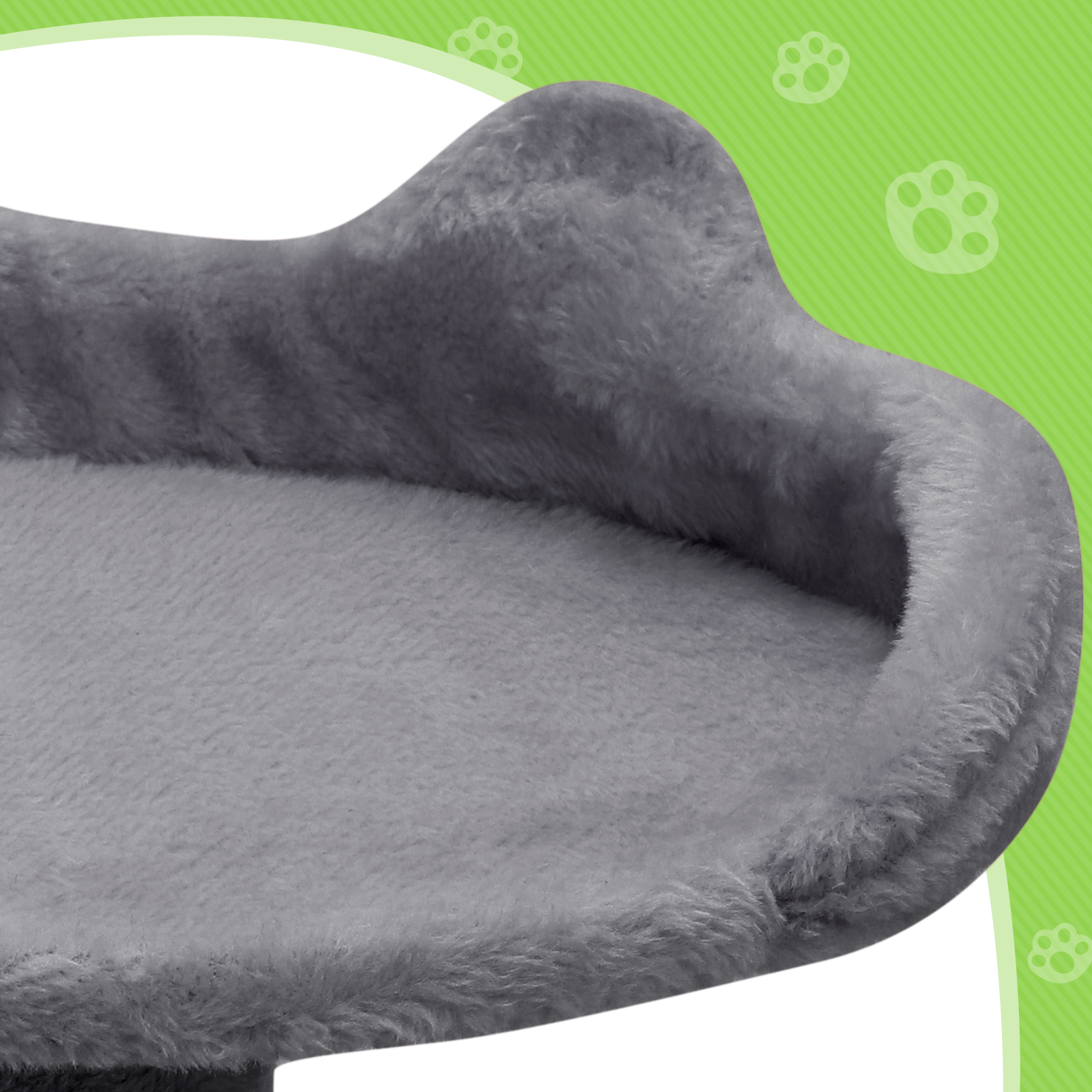 Cat Tree Cat Tower Large Kitten Playing Condo House 77" Multi-level Tipping Rope