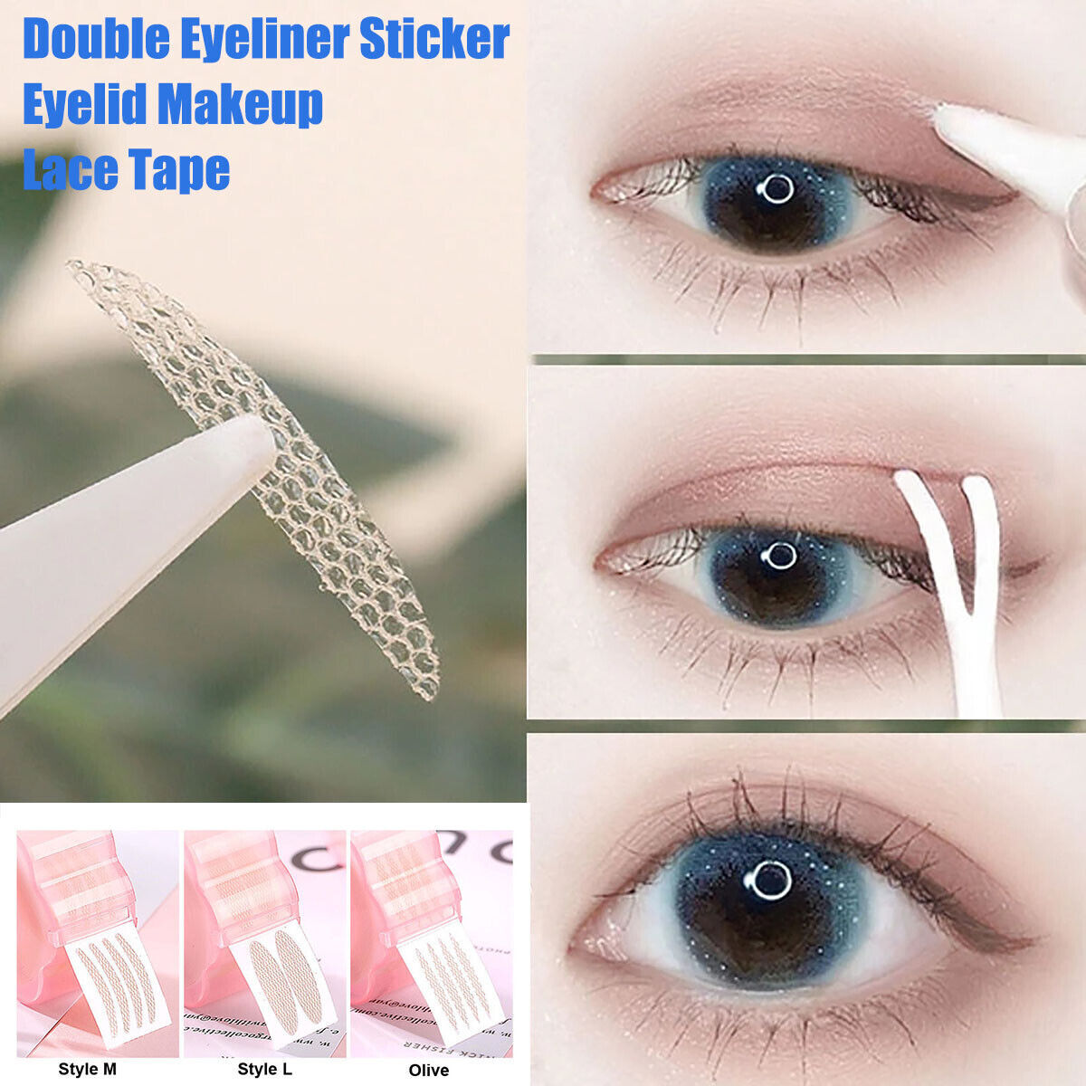 360Pcs Double Eyelid Tape Invisible Adhesive Eye Lift Strips