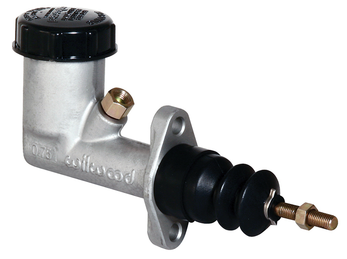 WILWOOD INTEGRAL RESERVOIR GIRLING STYLE MASTER CYLINDER,3/4" BORE,ALUMINUM