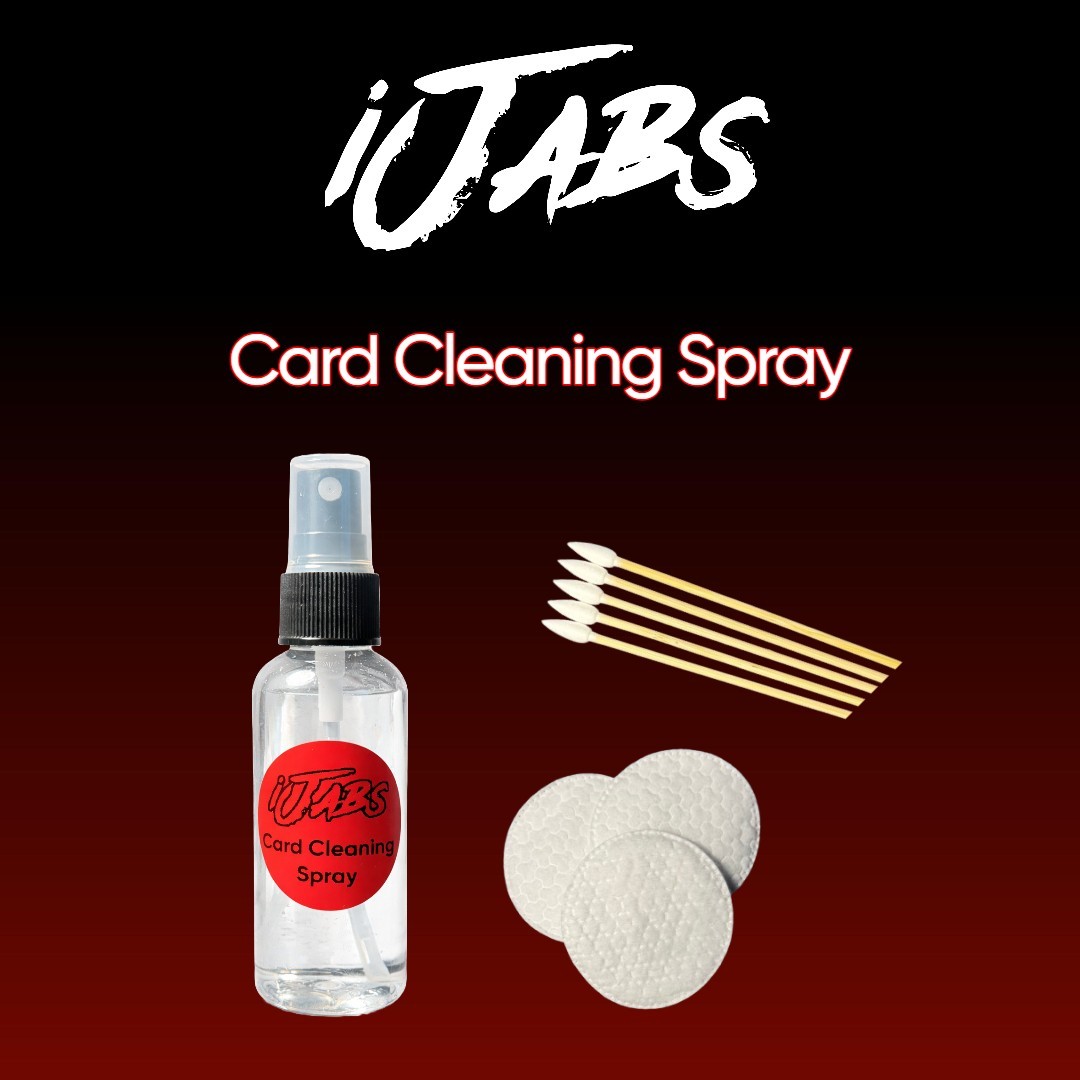 iJabs Card Cleaning Spray For Pokemon, Sports, One Piece & More!!