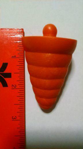 Snowman Blow Mold Carrot Nose Replacement Part (For larger snowman)