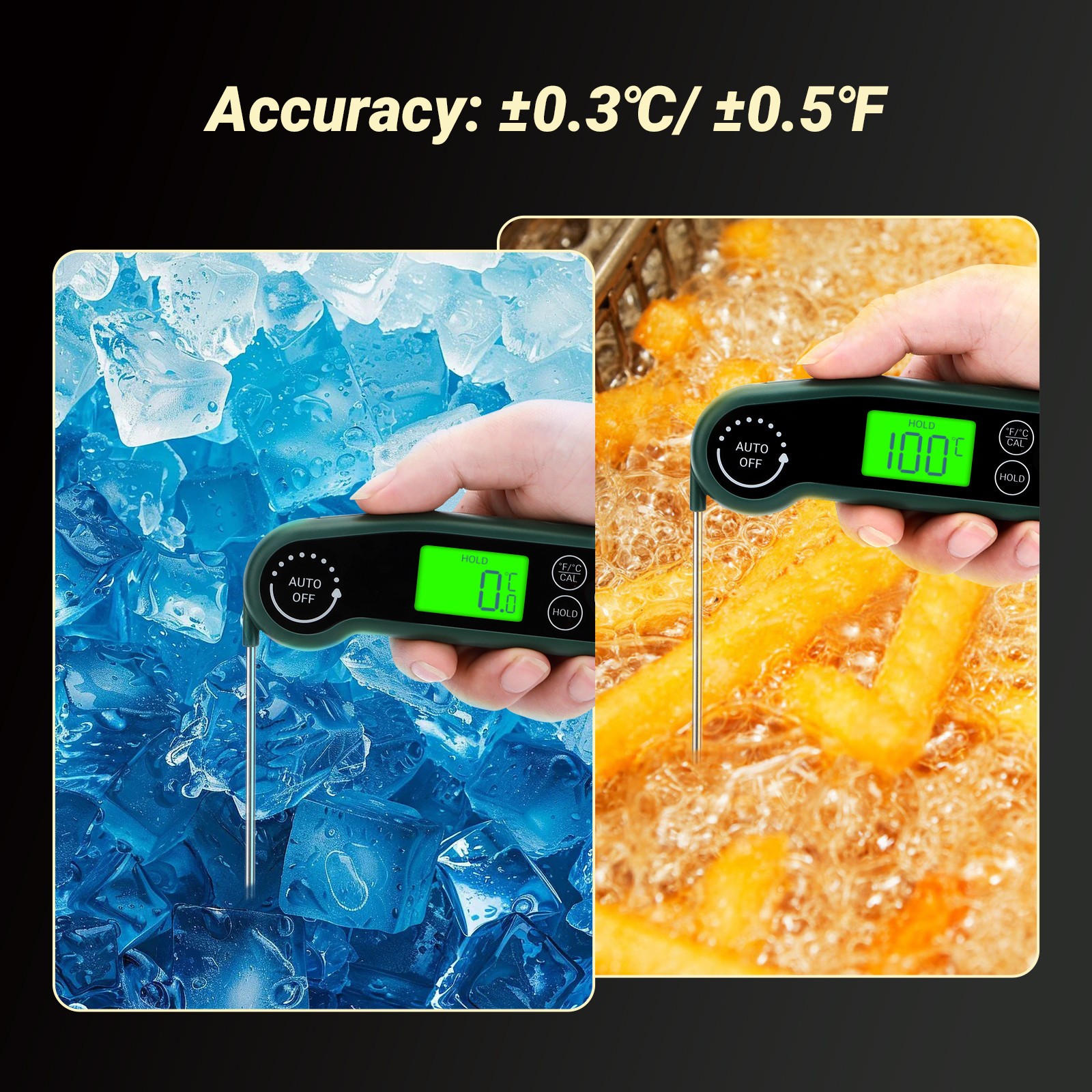 Inkbird Infared Laser Thermometer Temperature Gun Instant Read Meat Thermometer