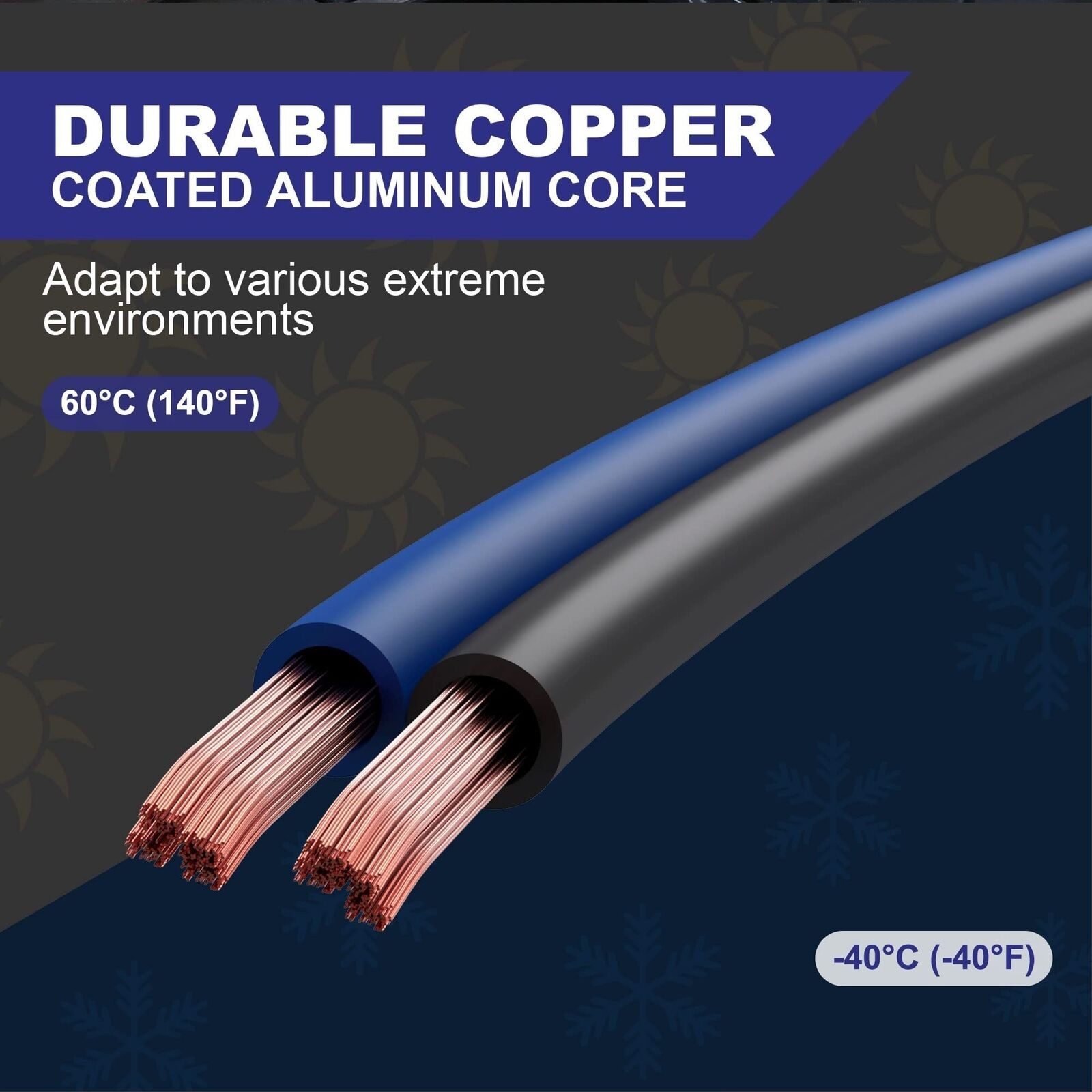 EXTRESPO Heavy Duty Jumper Cables, 0 Gauge 25 Feet 1000Amp Booster Cables, UL...