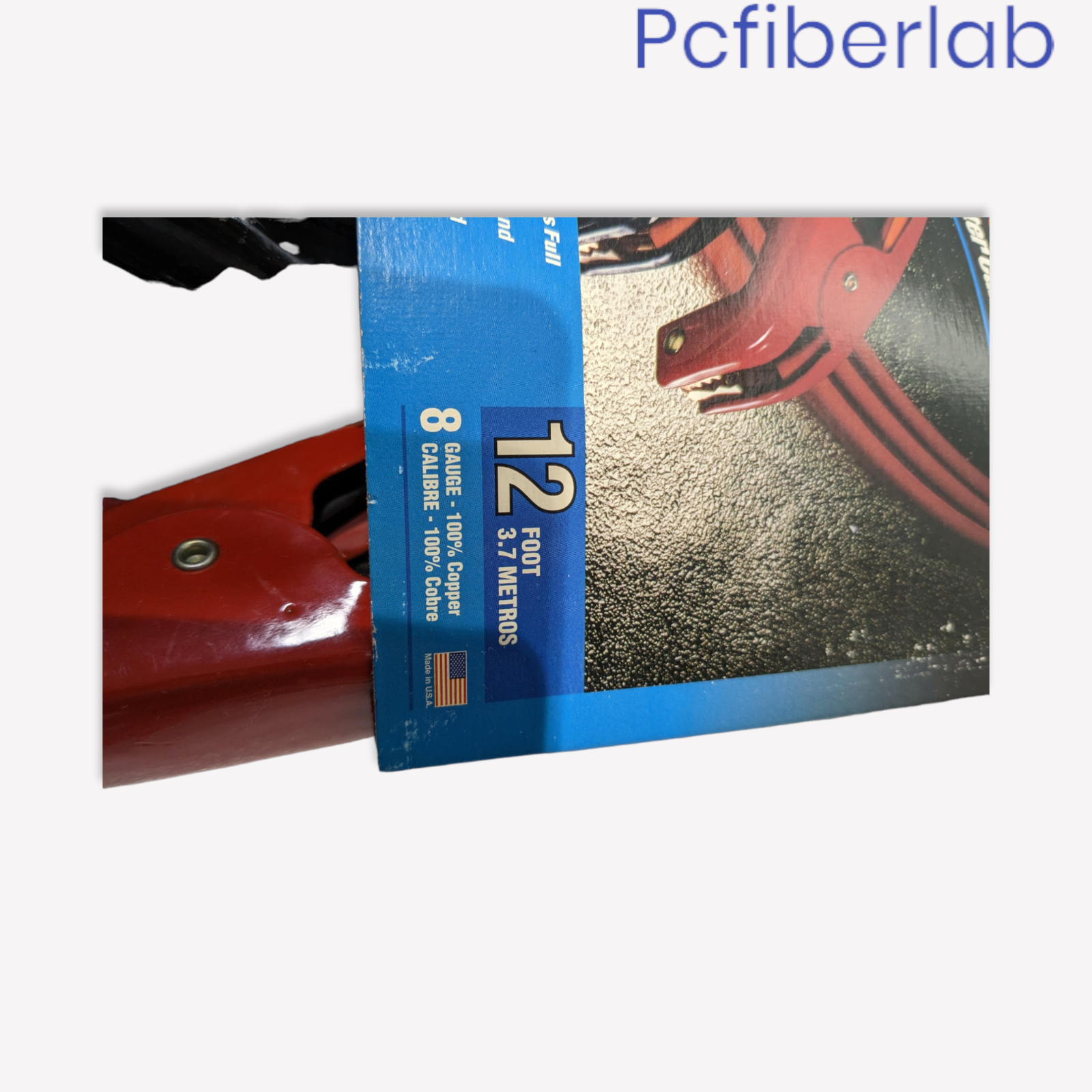 ProBoost 2000 8 AWG 12ft HD Jumper/Booster Cable 100% PURE-COPPER