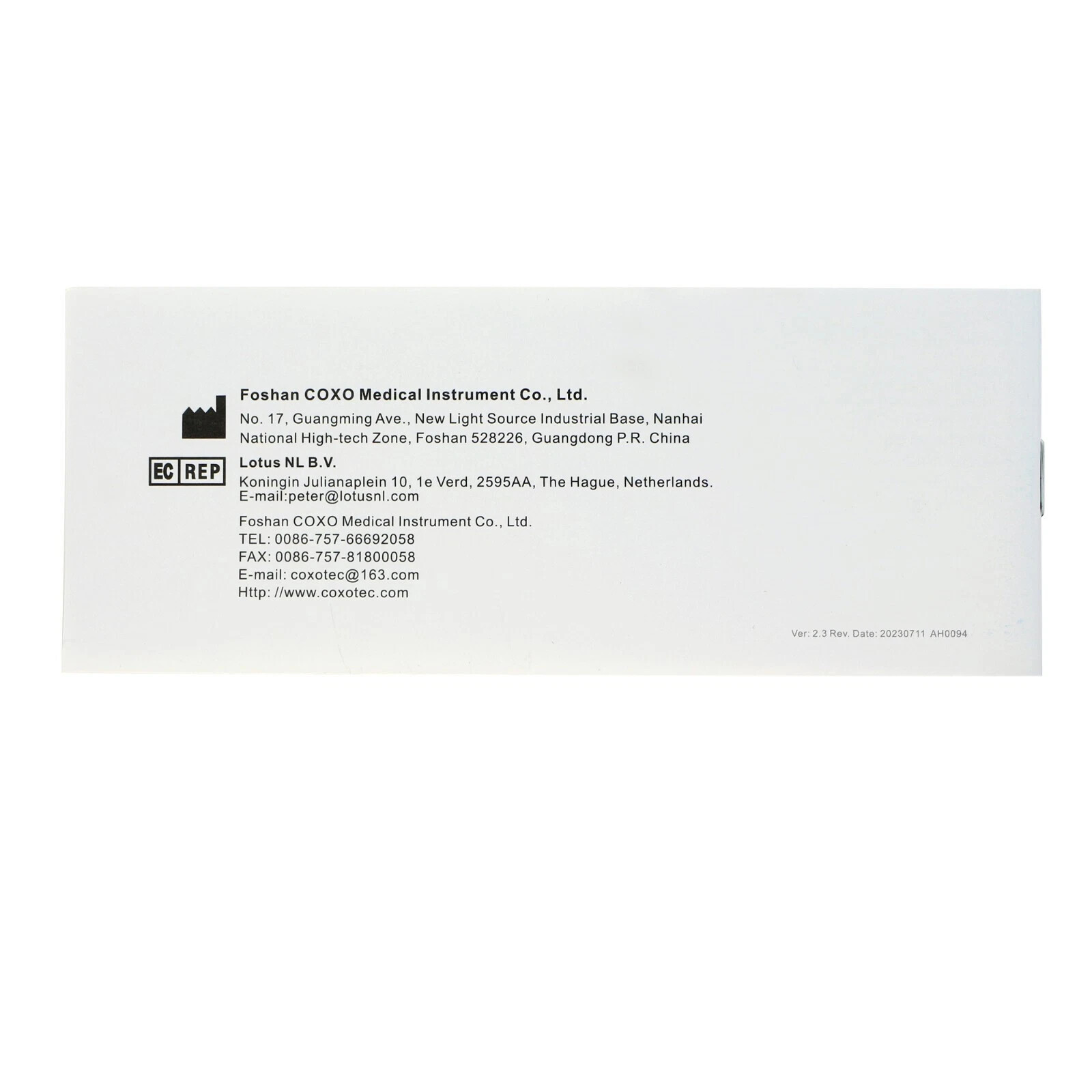 COXO Dental Surgical Handpiece 45 Degree Angle 4Hole Midwest LED Reverse Air NSK