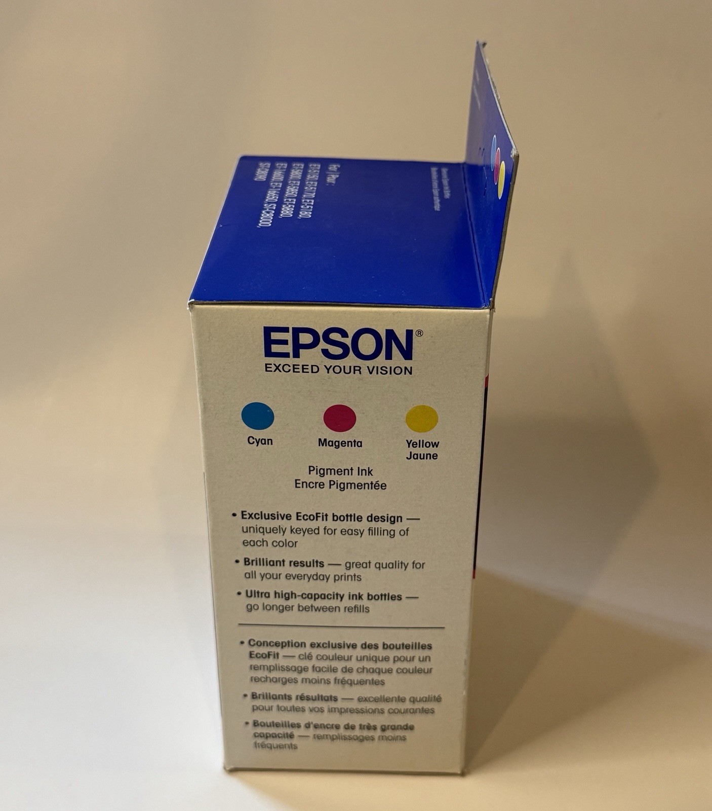 Genuine Epson 542 Ink Bottle 3 Pack for ET-5150 ET-5850 ET-16500 ST-C8000 NEW US