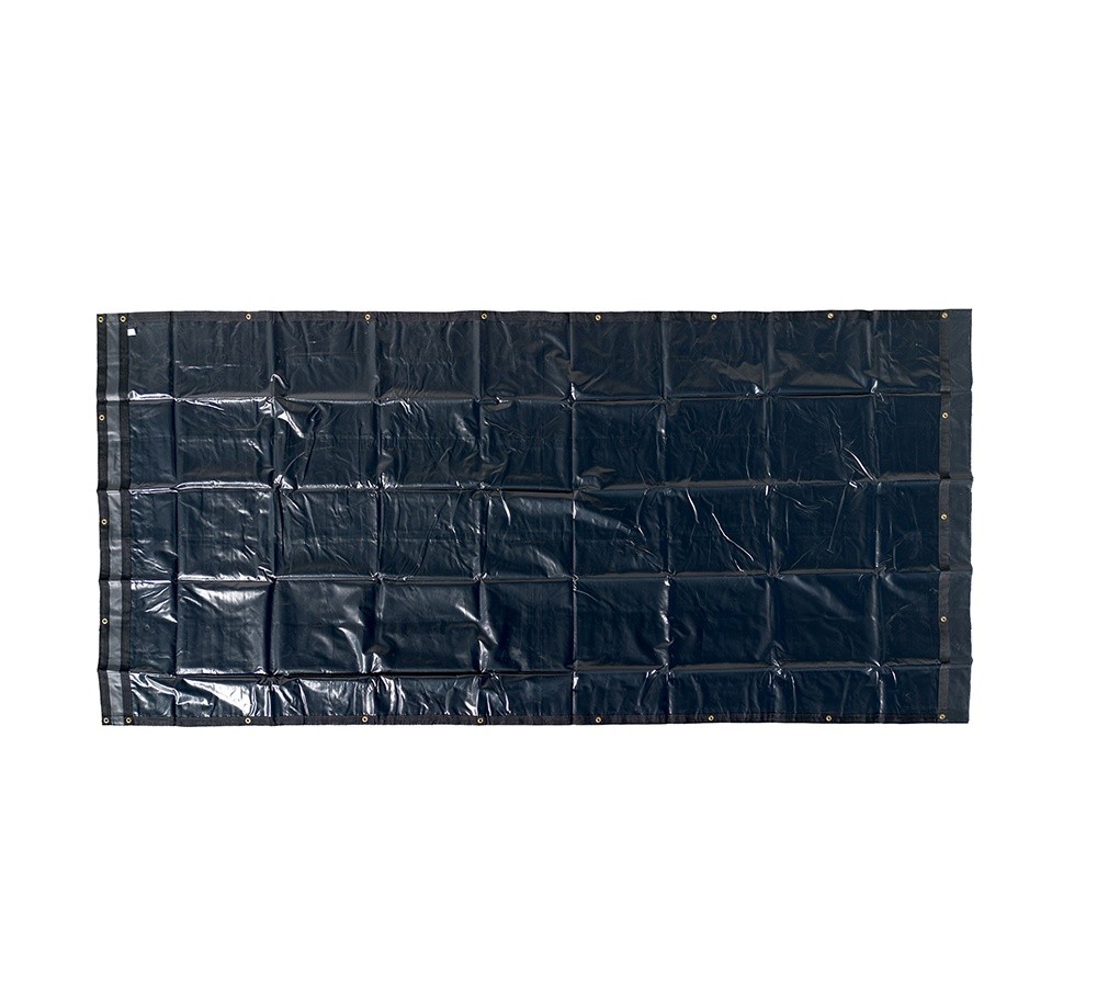 7' x 15' 18Oz Vinyl Asphalt Dump Truck Trailer Tarp Waterproof Double Pocket