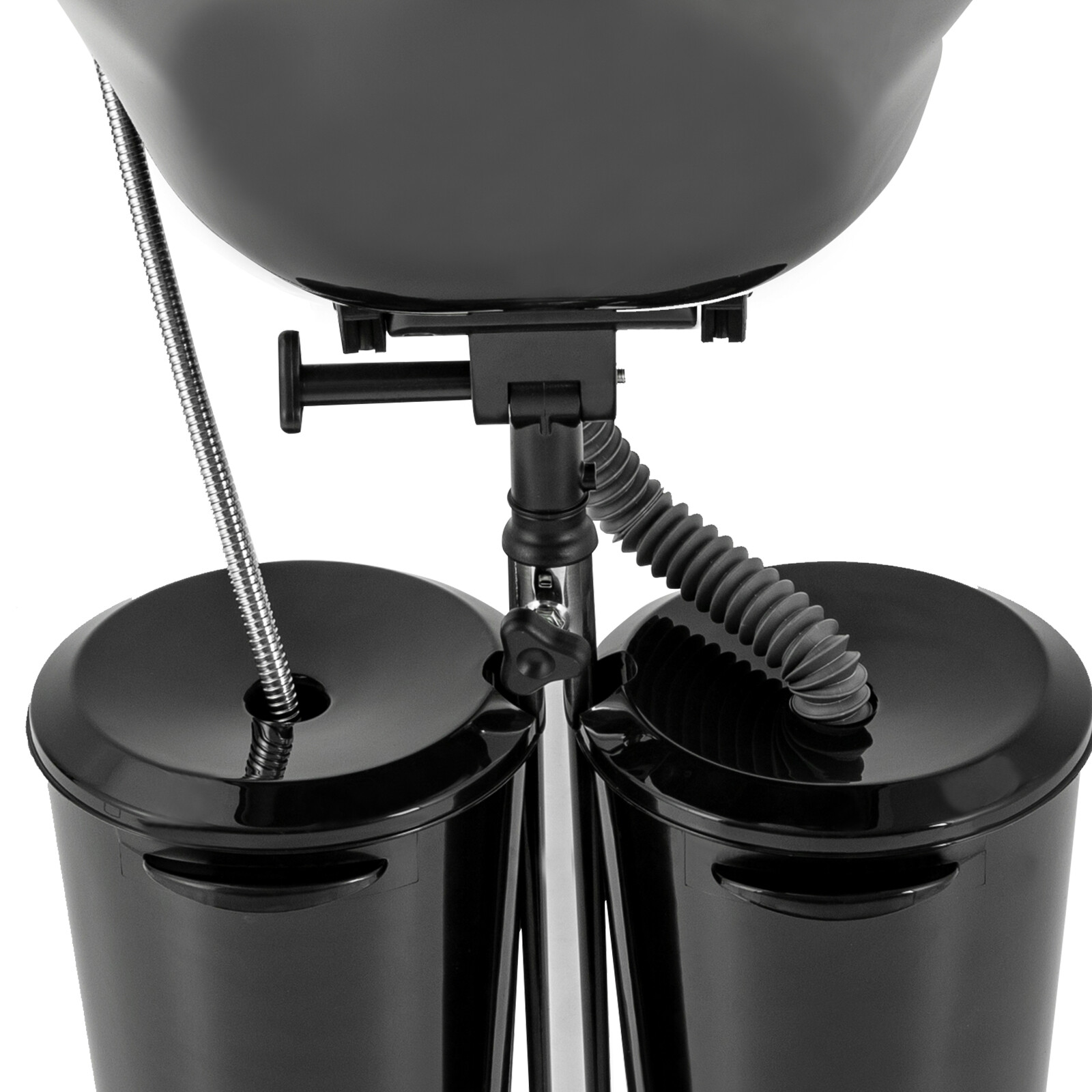 Portable Hairdressing Salon Basin 2 Buckets Hair Washing Sink Shampoo Wash Bowl！