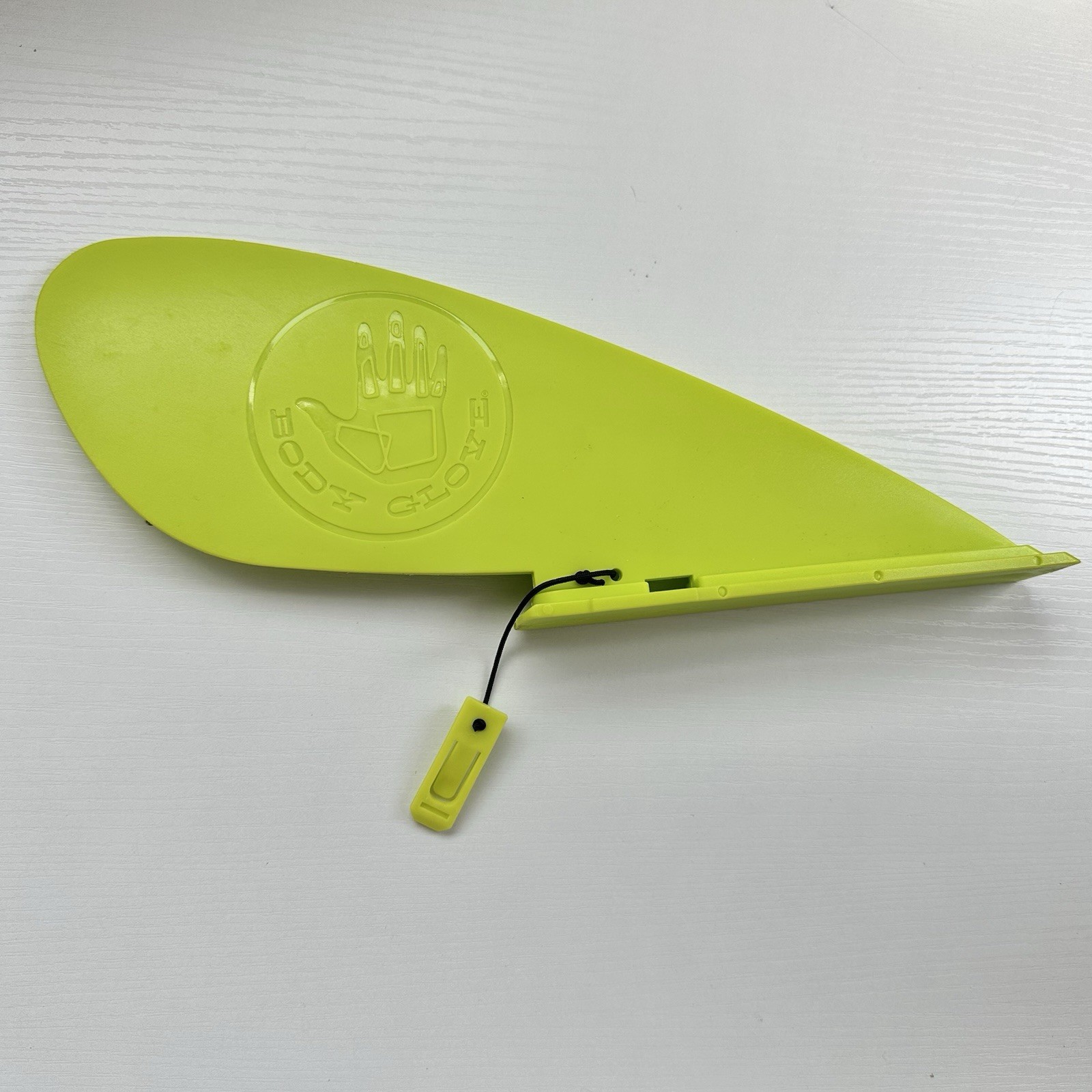Body Glove Neon Yellow-Green Removable Center Fin for Inflatable SUP Paddleboard