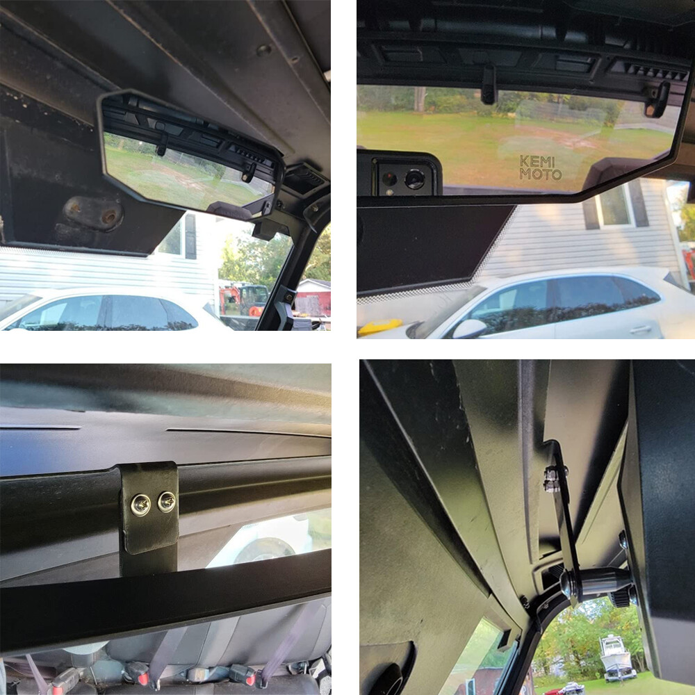 Upgraded Rear View Center Mirror For Polaris Ranger 570 S 900 XP 1000 2017-2024